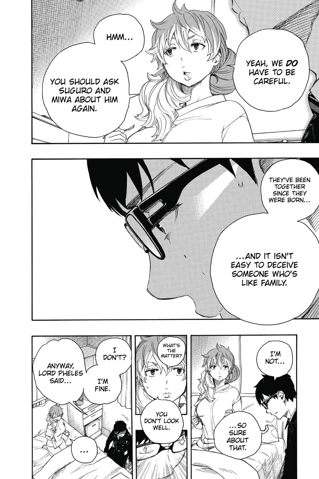 Blue Exorcist Chapter 68 - Page 12