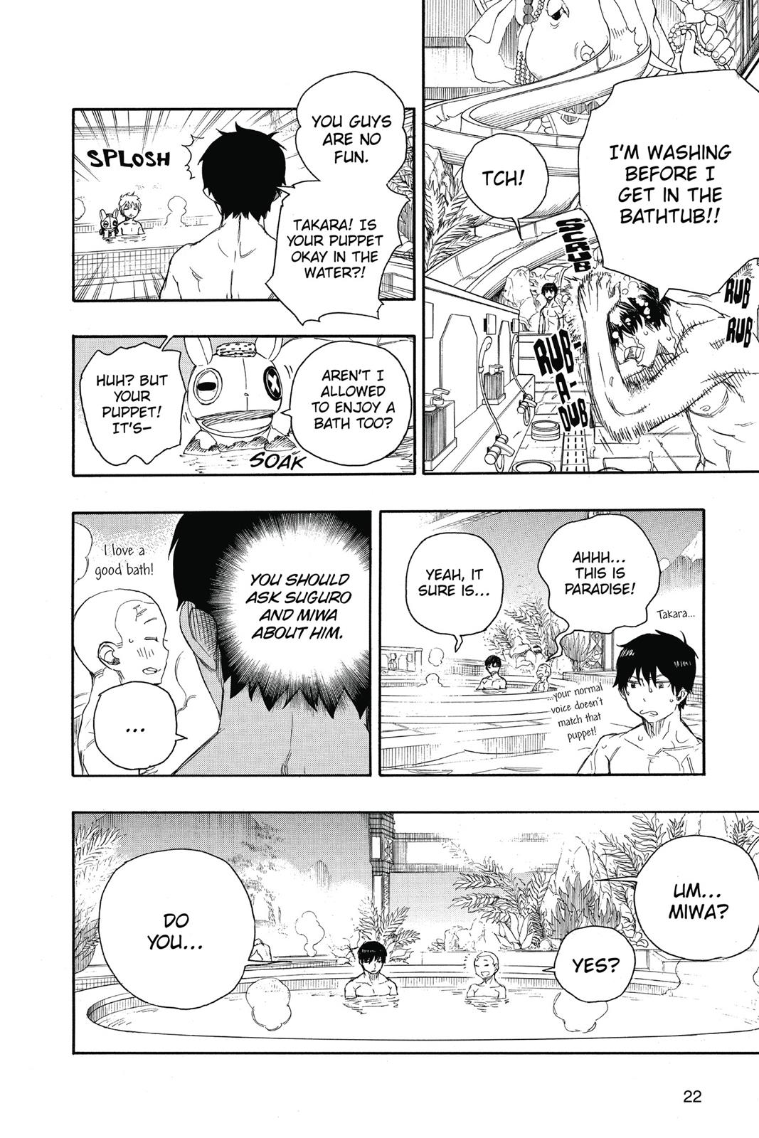 Blue Exorcist Chapter 68 - Page 22
