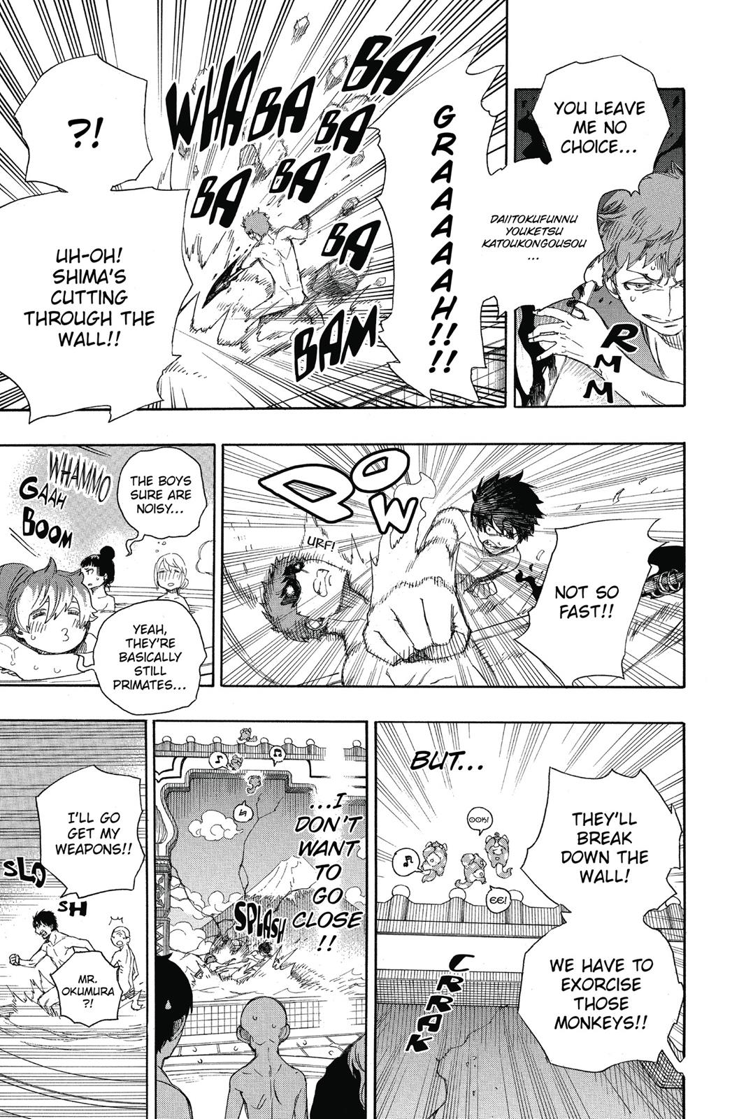 Blue Exorcist Chapter 68 - Page 33
