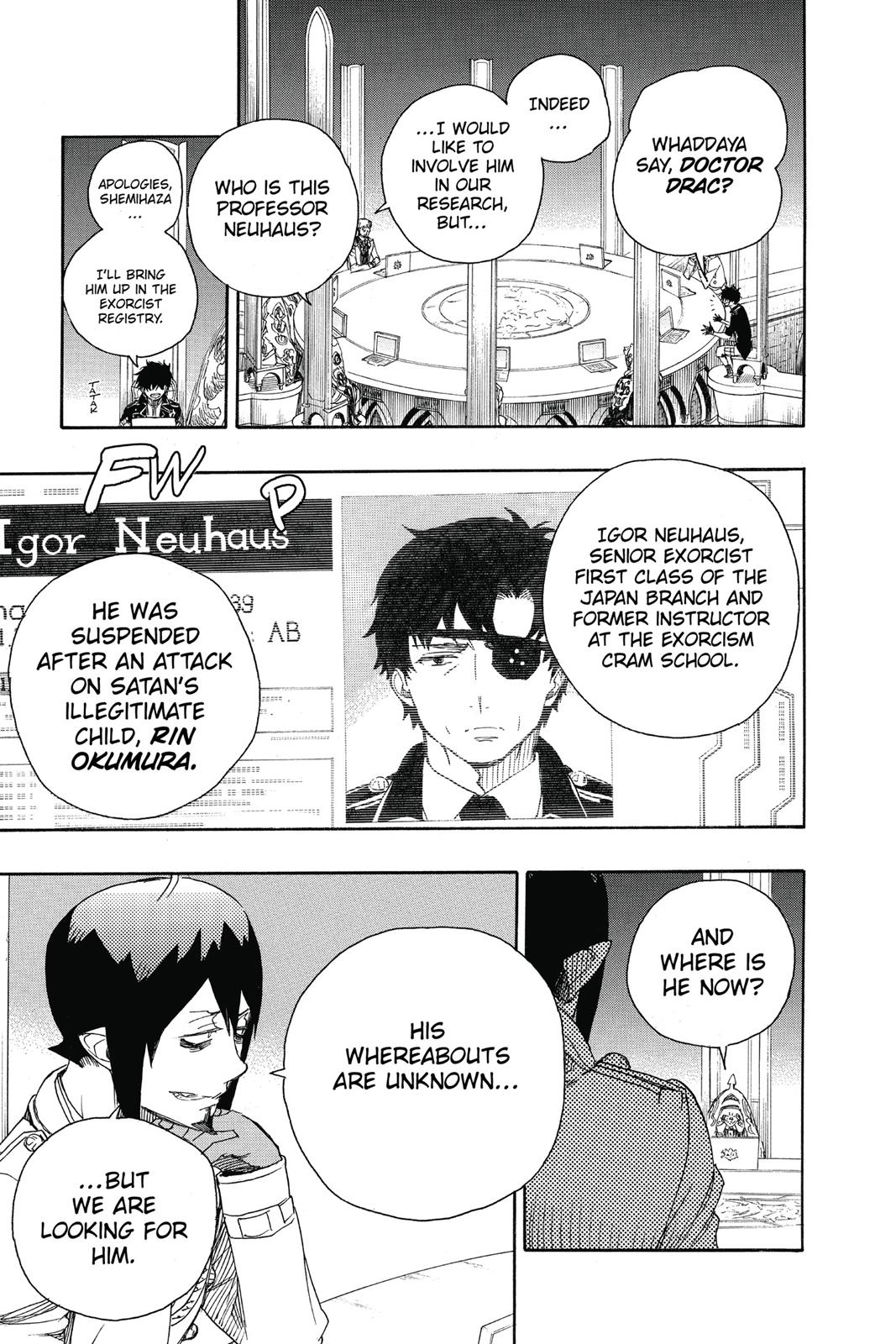 Blue Exorcist Chapter 69 - Page 11