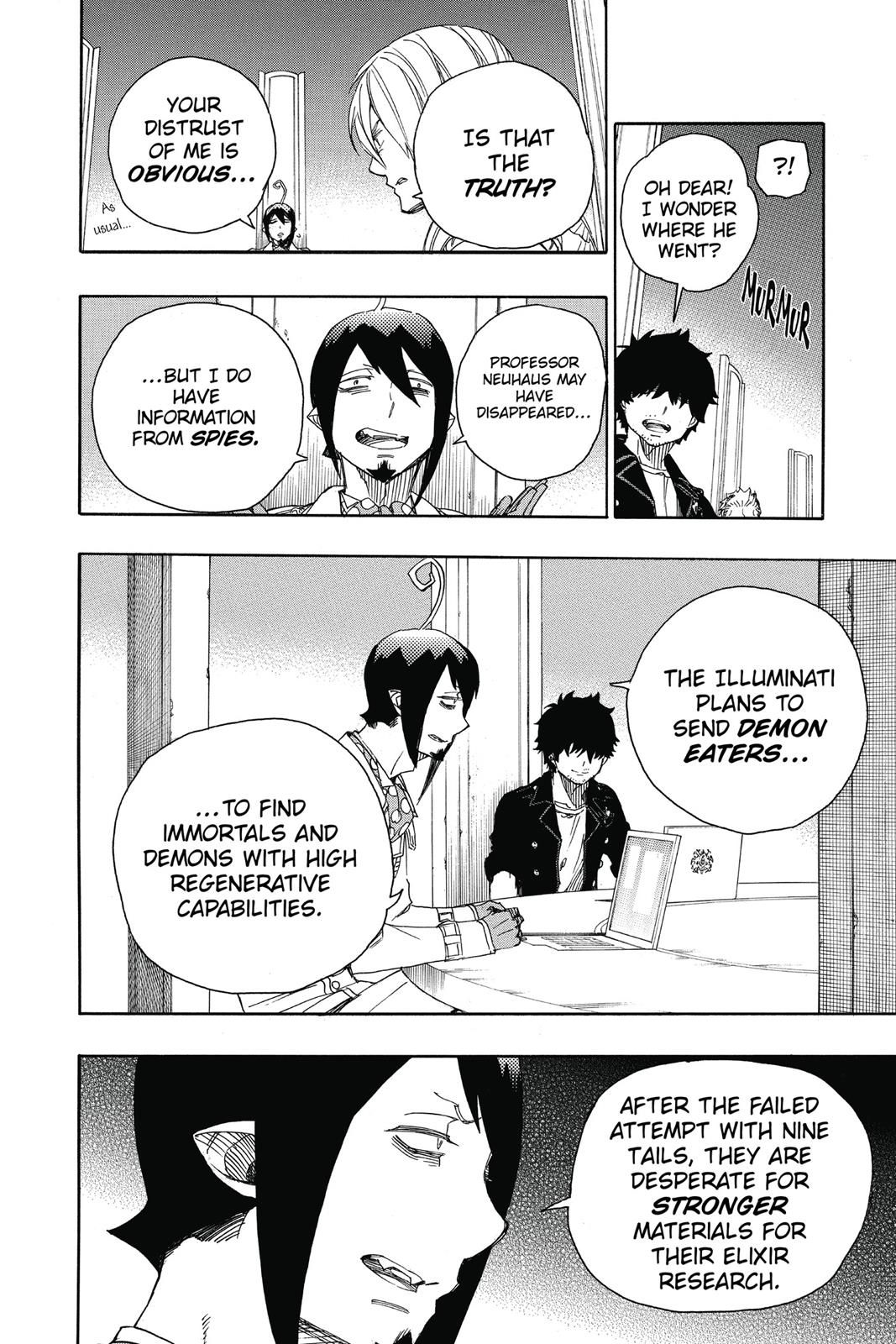Blue Exorcist Chapter 69 - Page 12