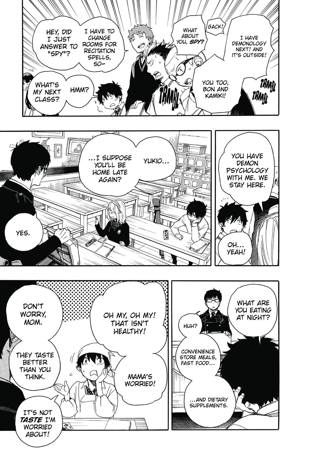 Blue Exorcist Chapter 69 - Page 27