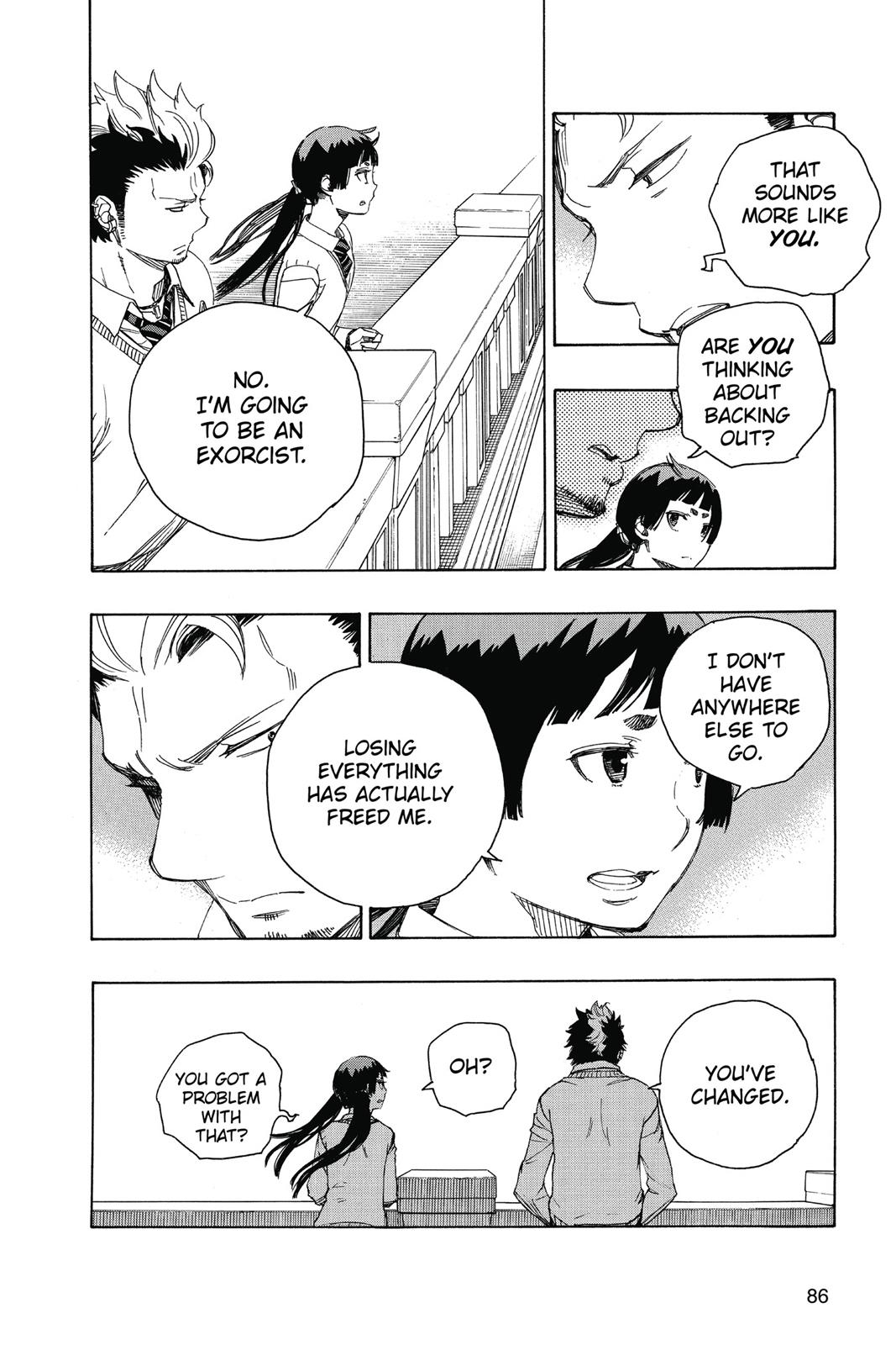 Blue Exorcist Chapter 70 - Page 8