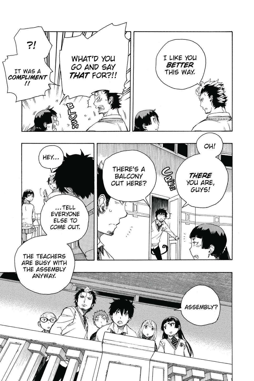 Blue Exorcist Chapter 70 - Page 9