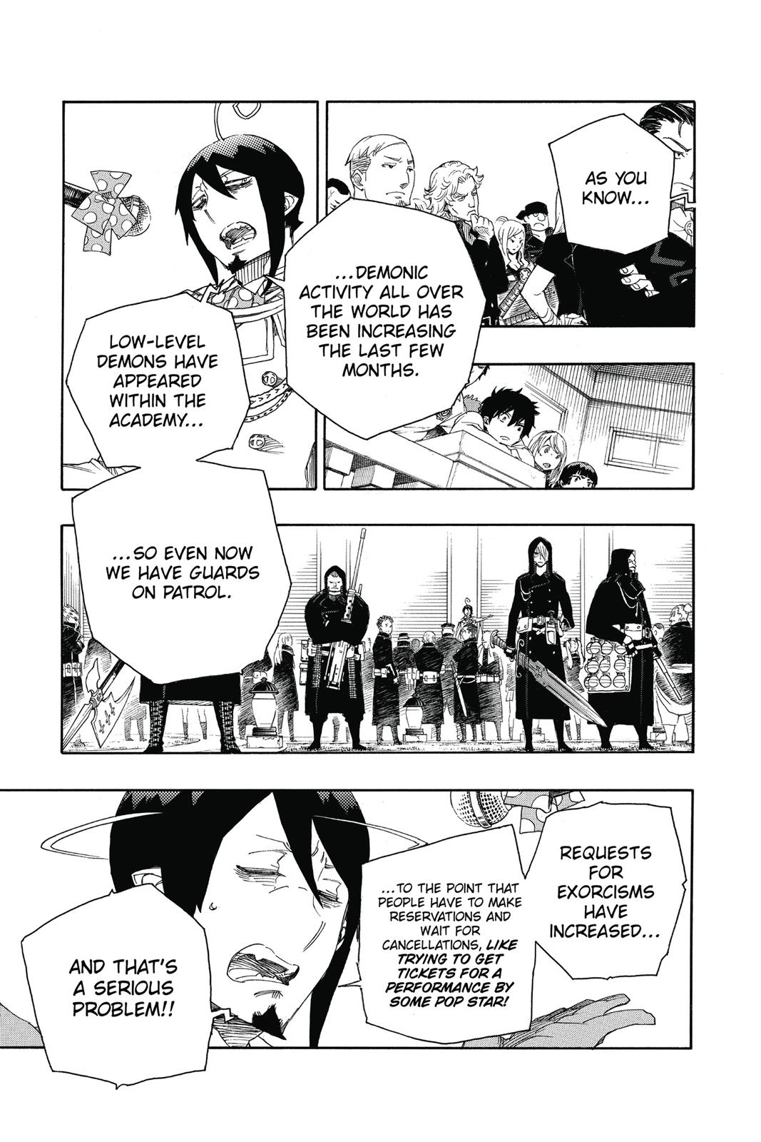 Blue Exorcist Chapter 70 - Page 11