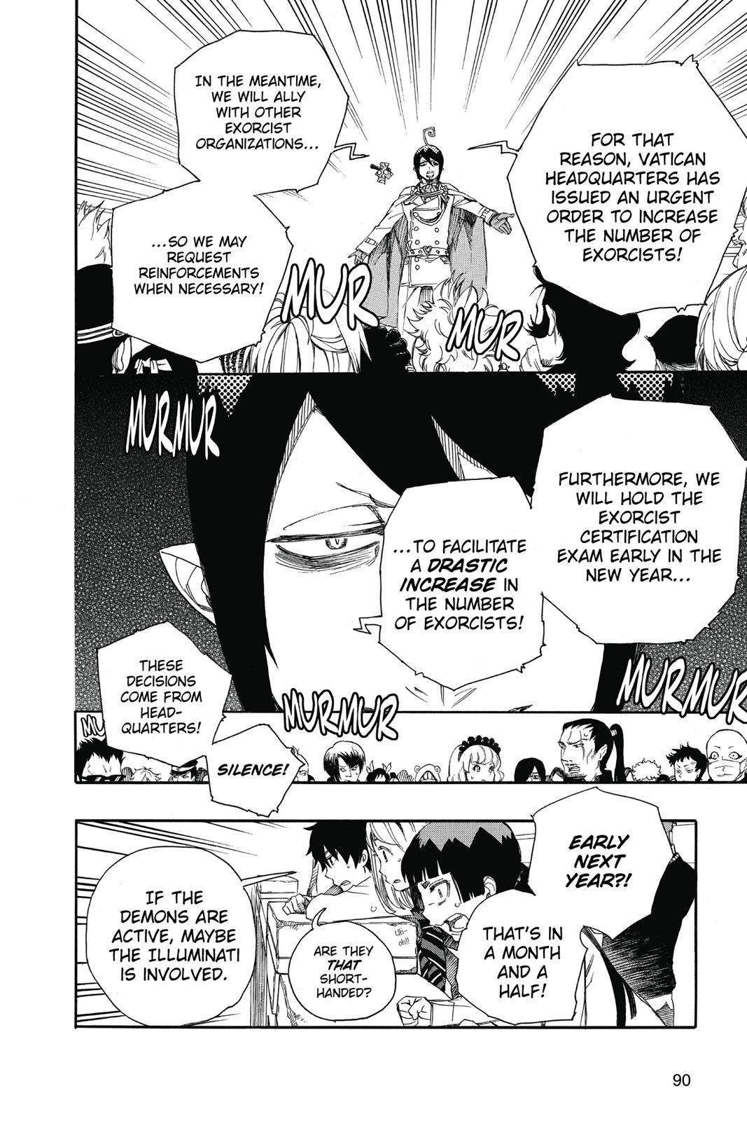 Blue Exorcist Chapter 70 - Page 12