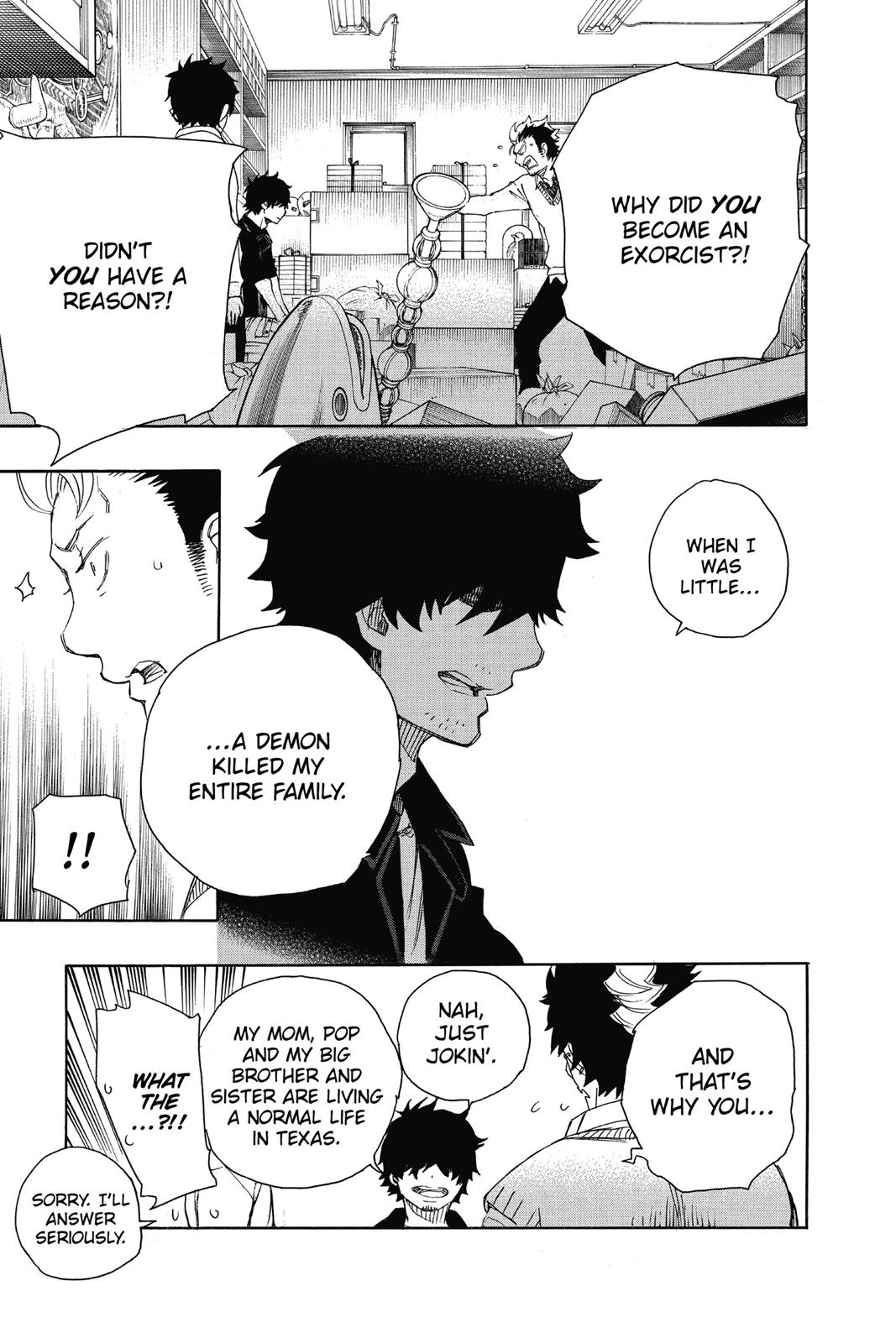 Blue Exorcist Chapter 70 - Page 30