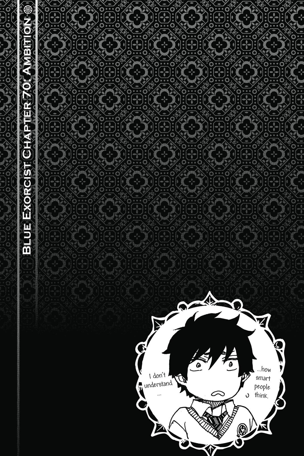 Blue Exorcist Chapter 70 - Page 35