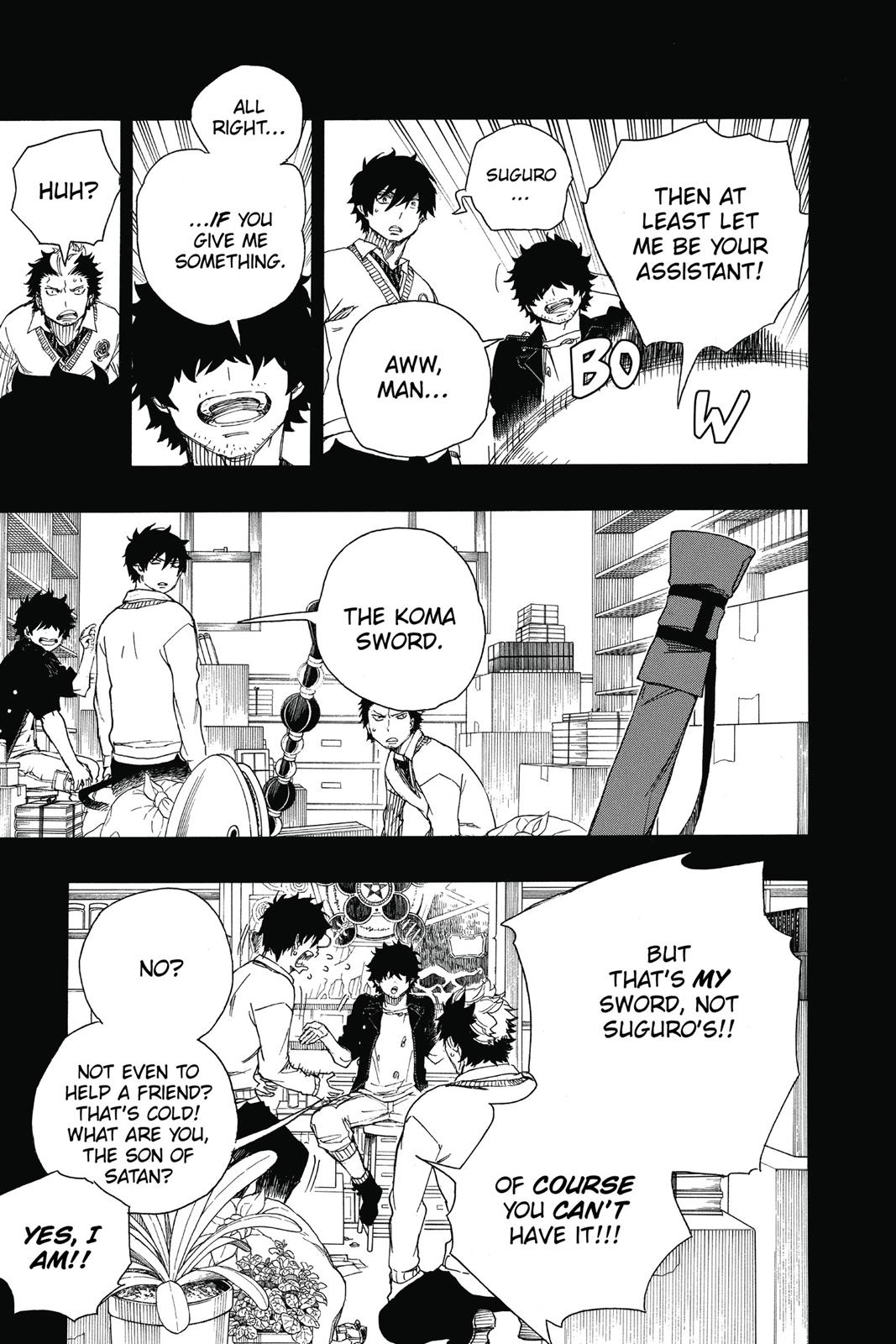 Blue Exorcist Chapter 71 - Page 9