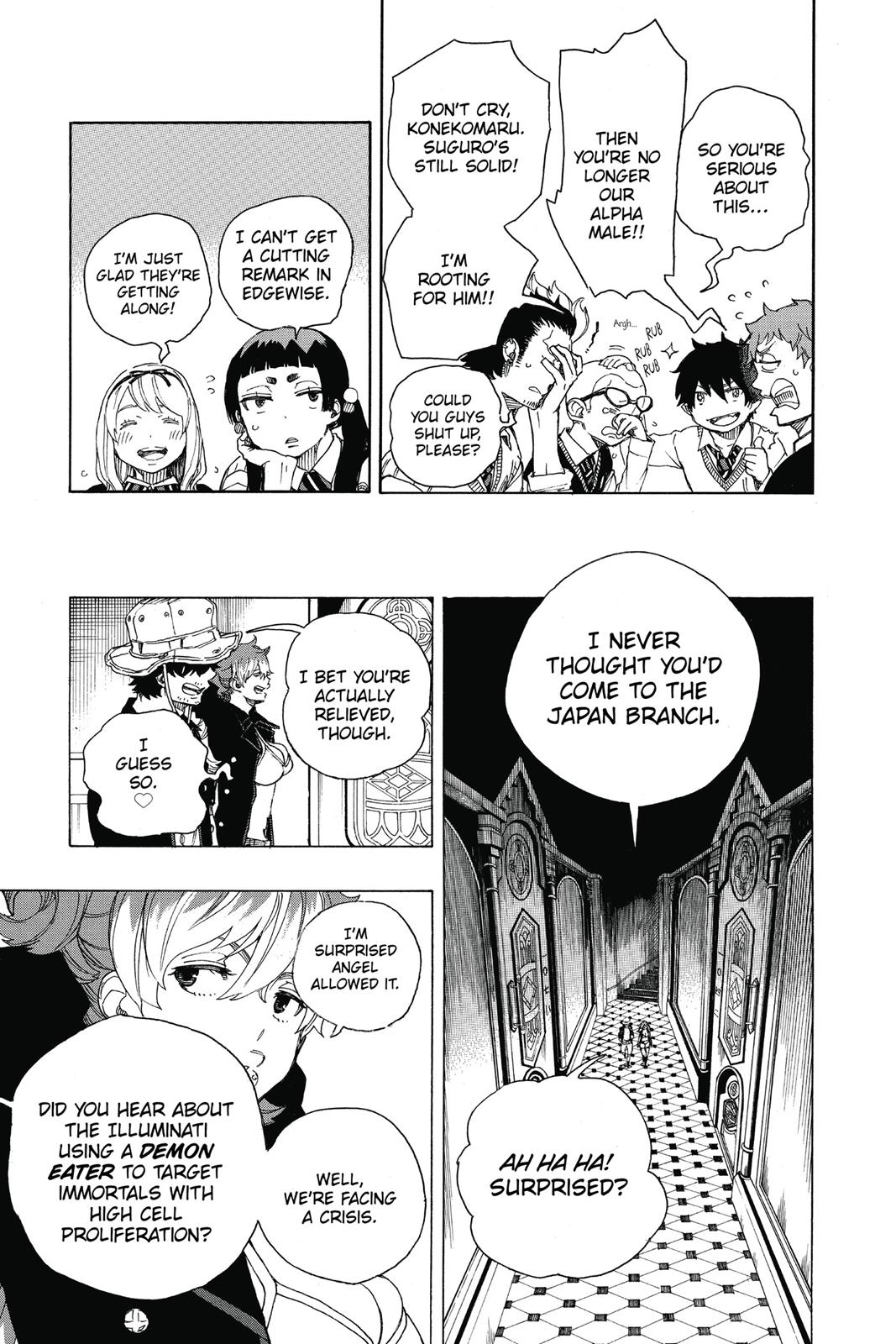 Blue Exorcist Chapter 71 - Page 13