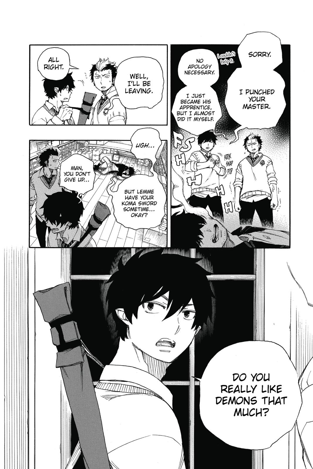 Blue Exorcist Chapter 71 - Page 32