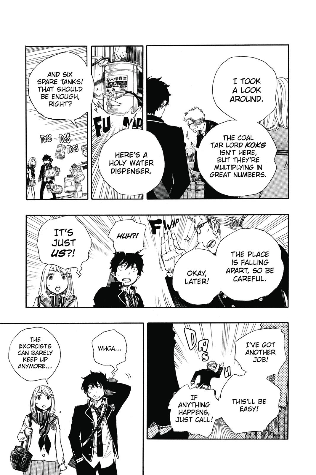 Blue Exorcist Chapter 73 - Page 13