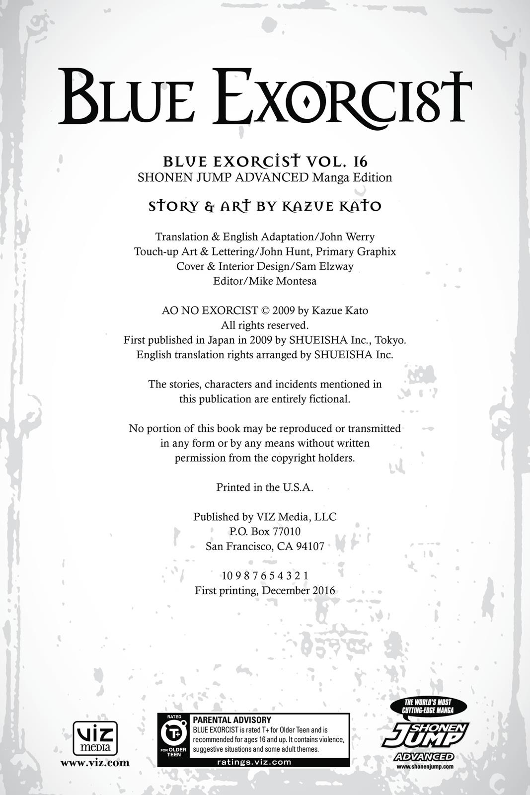 Blue Exorcist Chapter 73 - Page 44