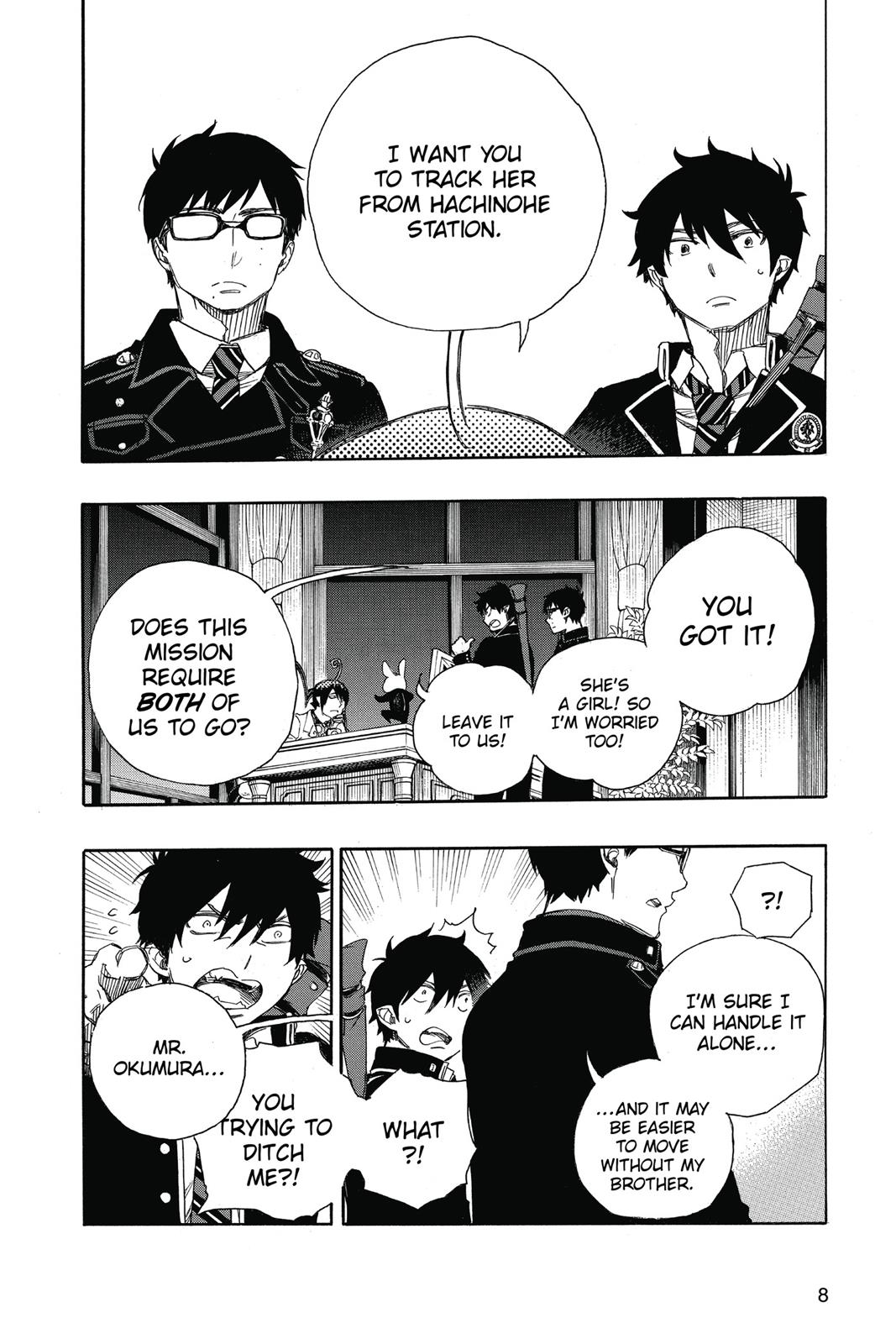 Blue Exorcist Chapter 74 - Page 9
