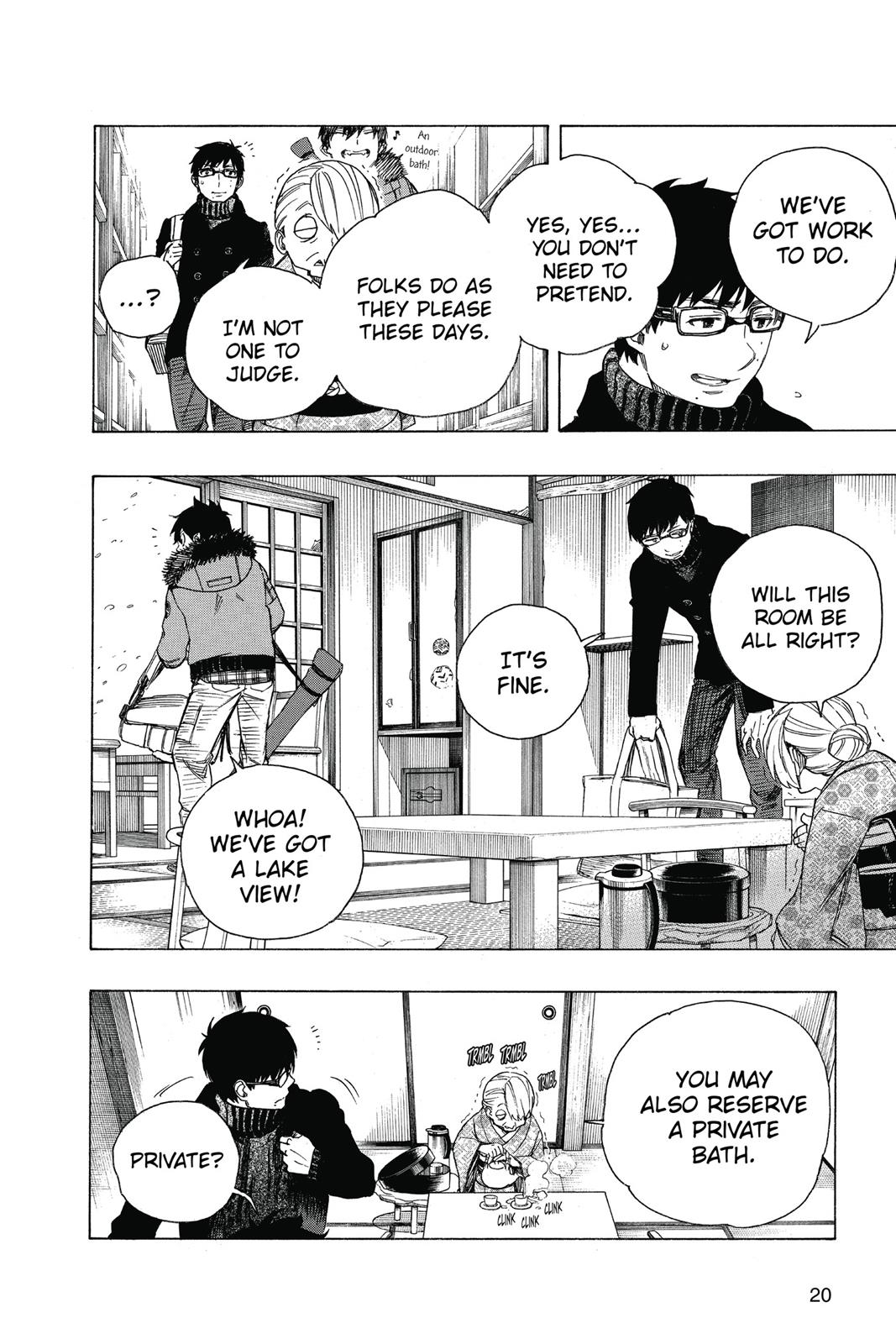 Blue Exorcist Chapter 74 - Page 21