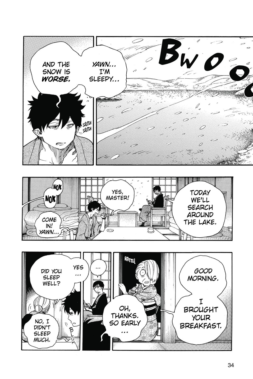 Blue Exorcist Chapter 74 - Page 35