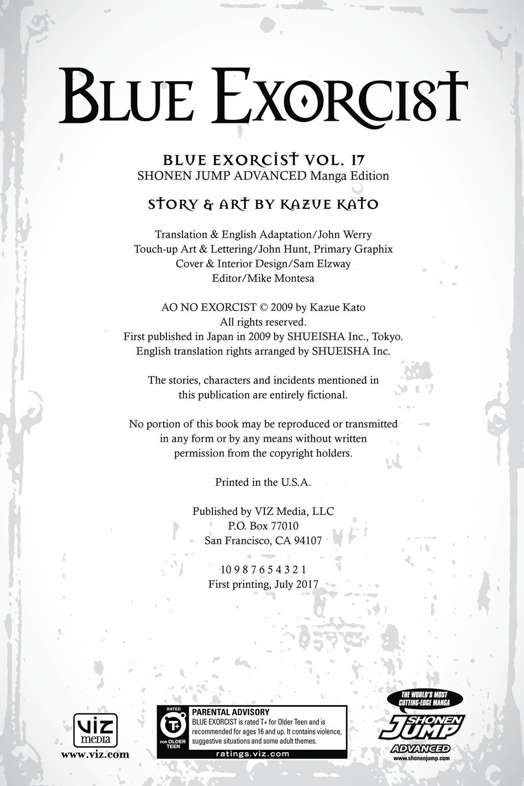 Blue Exorcist Chapter 78 - Page 43