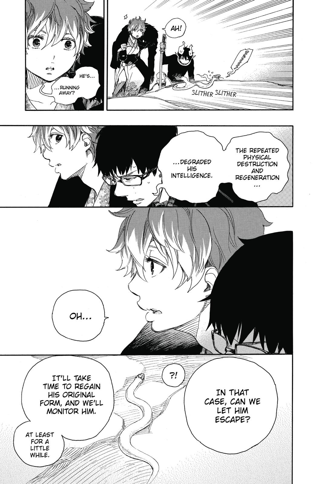 Blue Exorcist Chapter 79 - Page 38