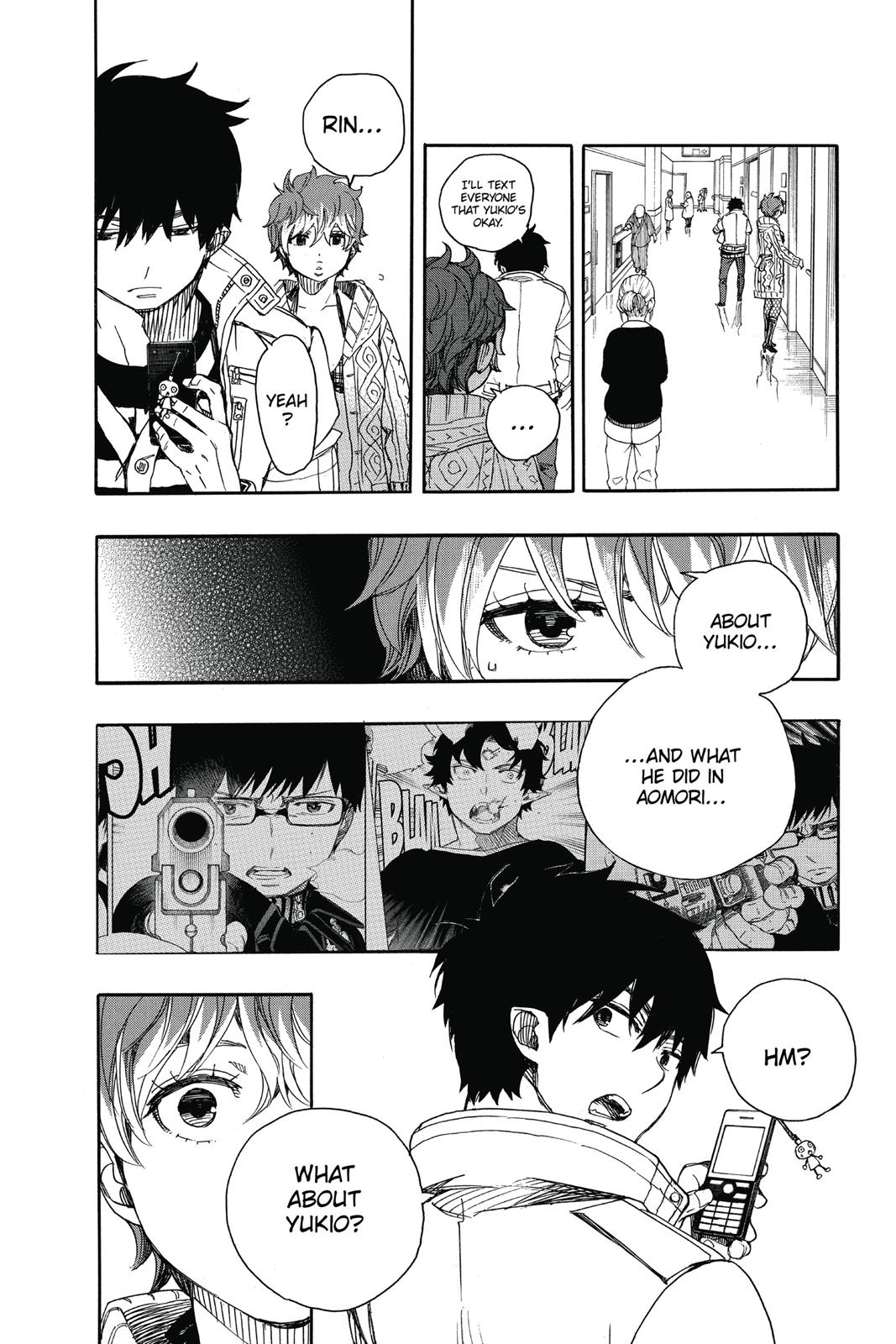 Blue Exorcist Chapter 80 - Page 22