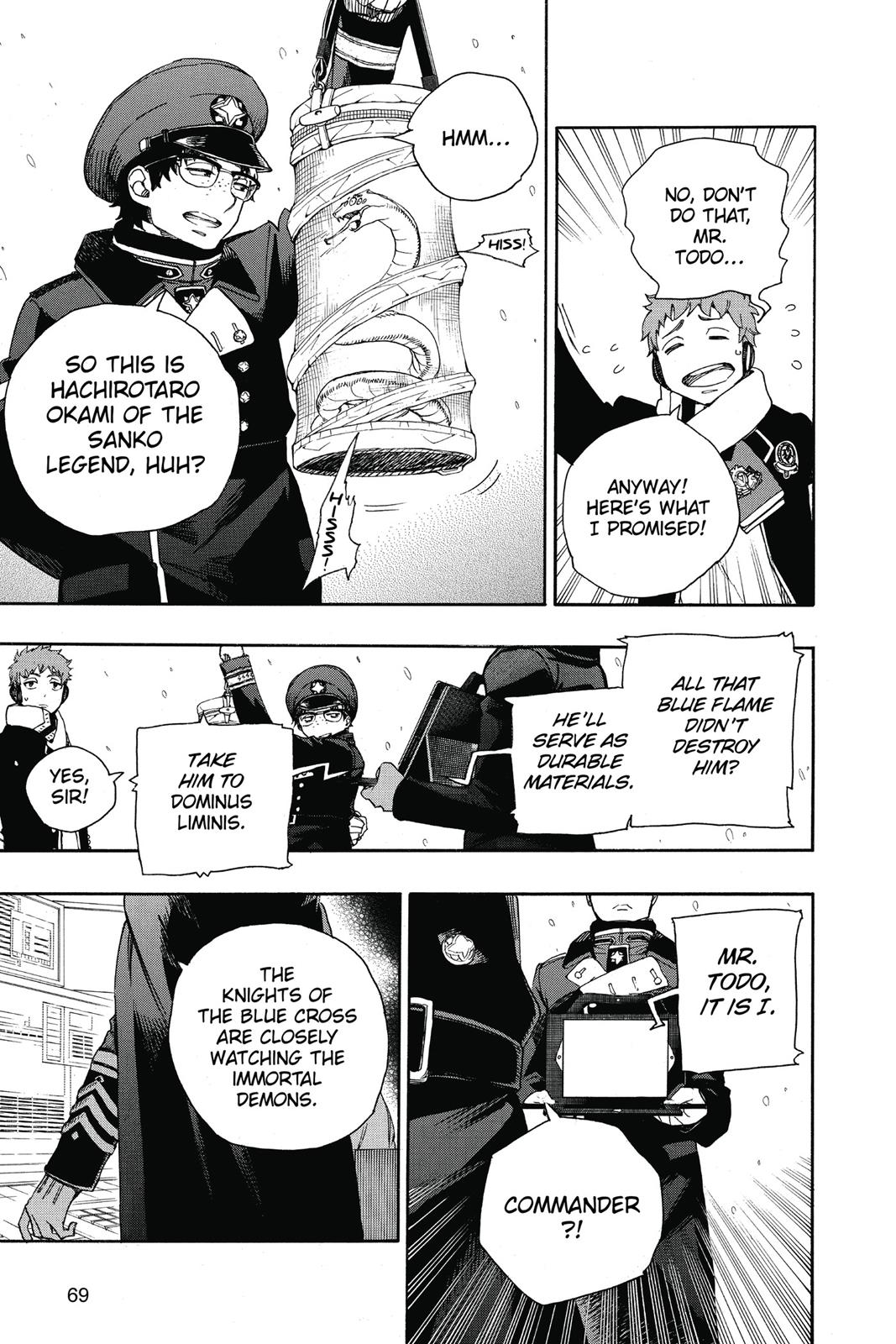 Blue Exorcist Chapter 80 - Page 27