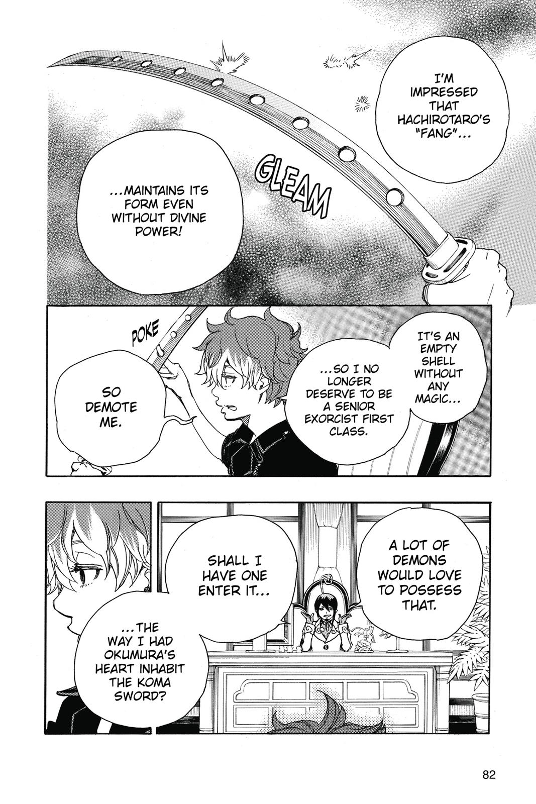 Blue Exorcist Chapter 81 - Page 4