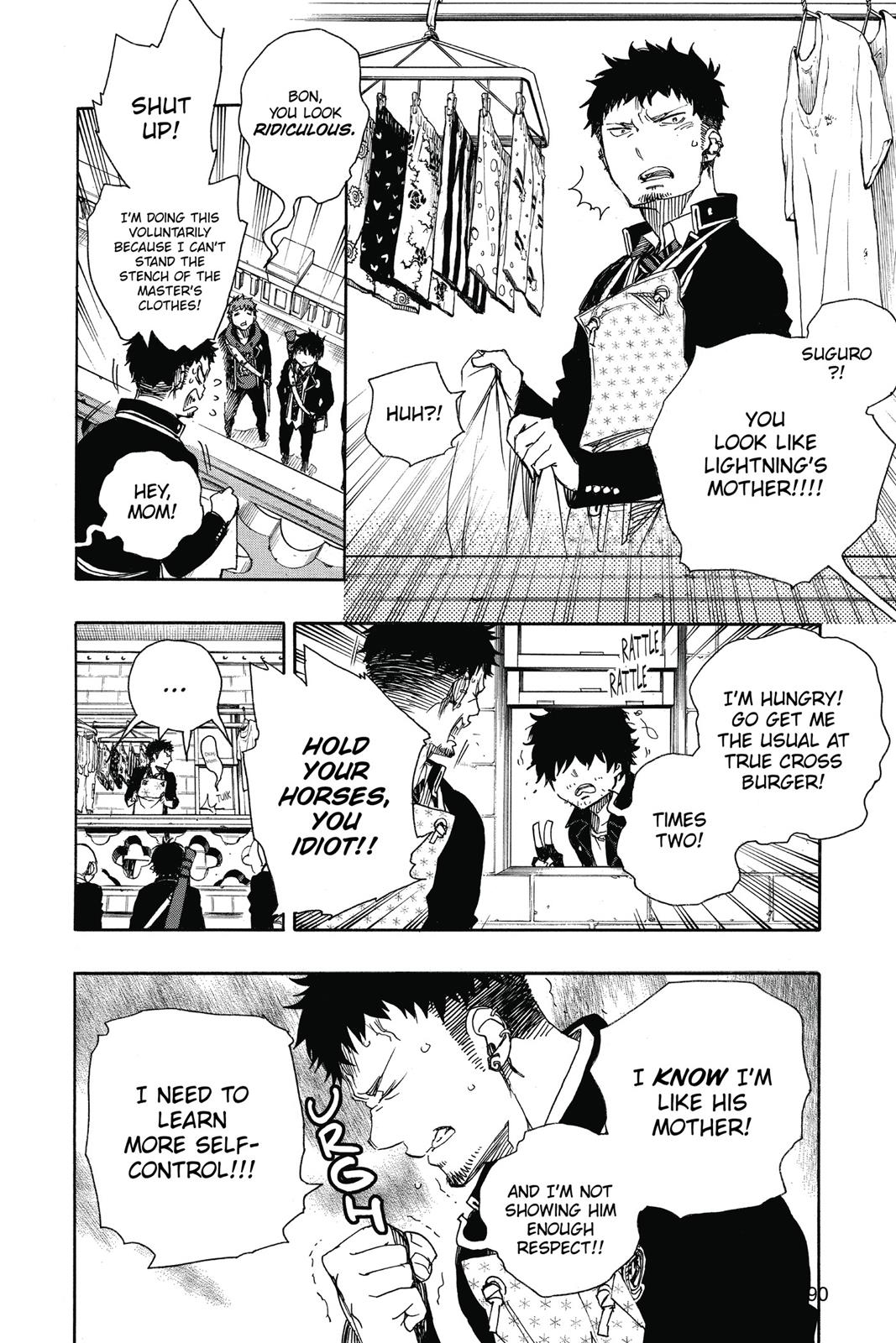Blue Exorcist Chapter 81 - Page 12