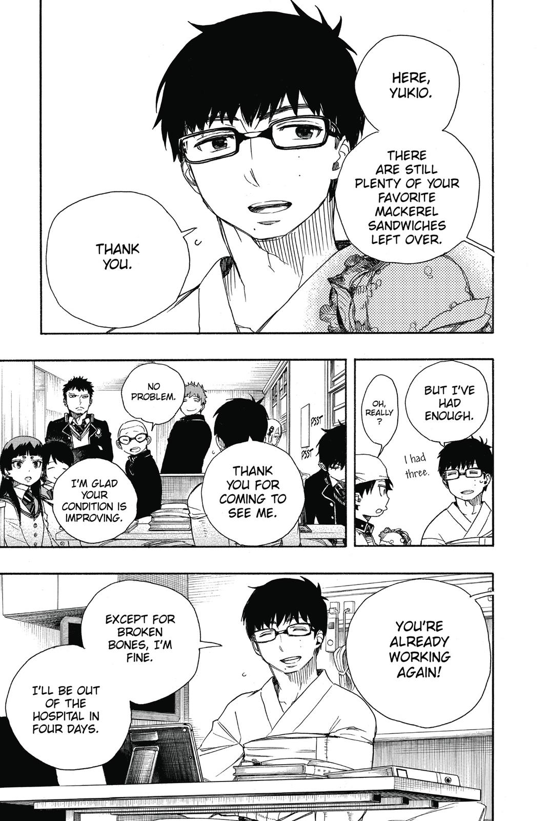 Blue Exorcist Chapter 82 - Page 3