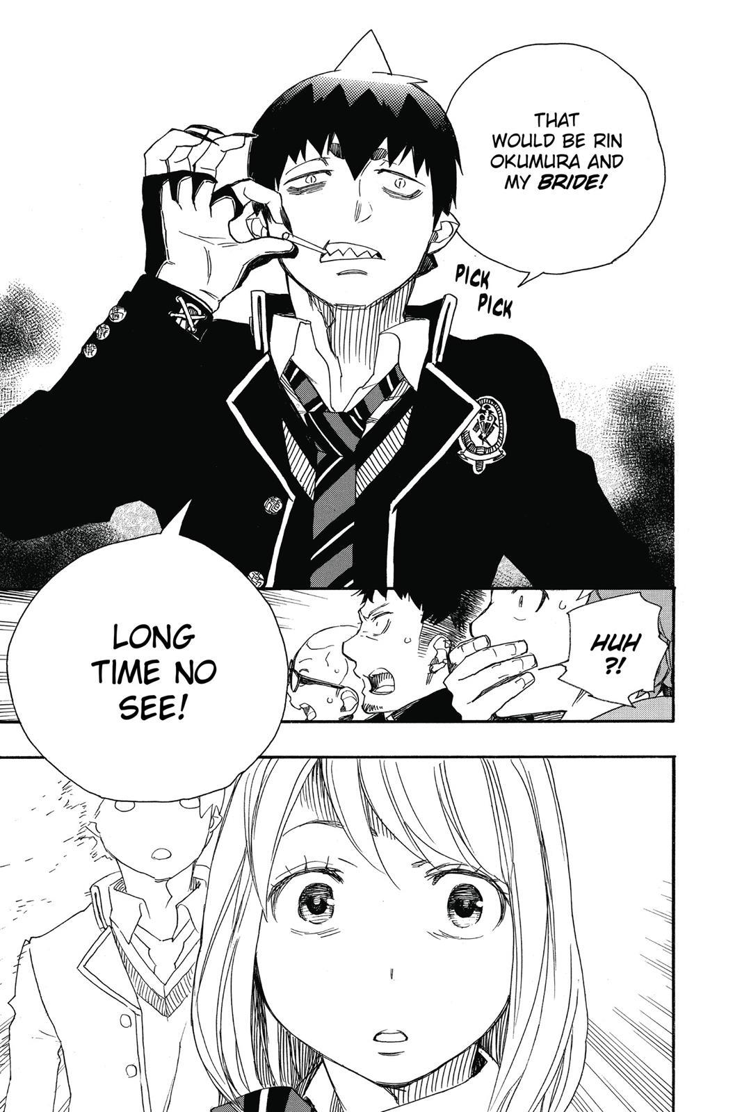 Blue Exorcist Chapter 82 - Page 35