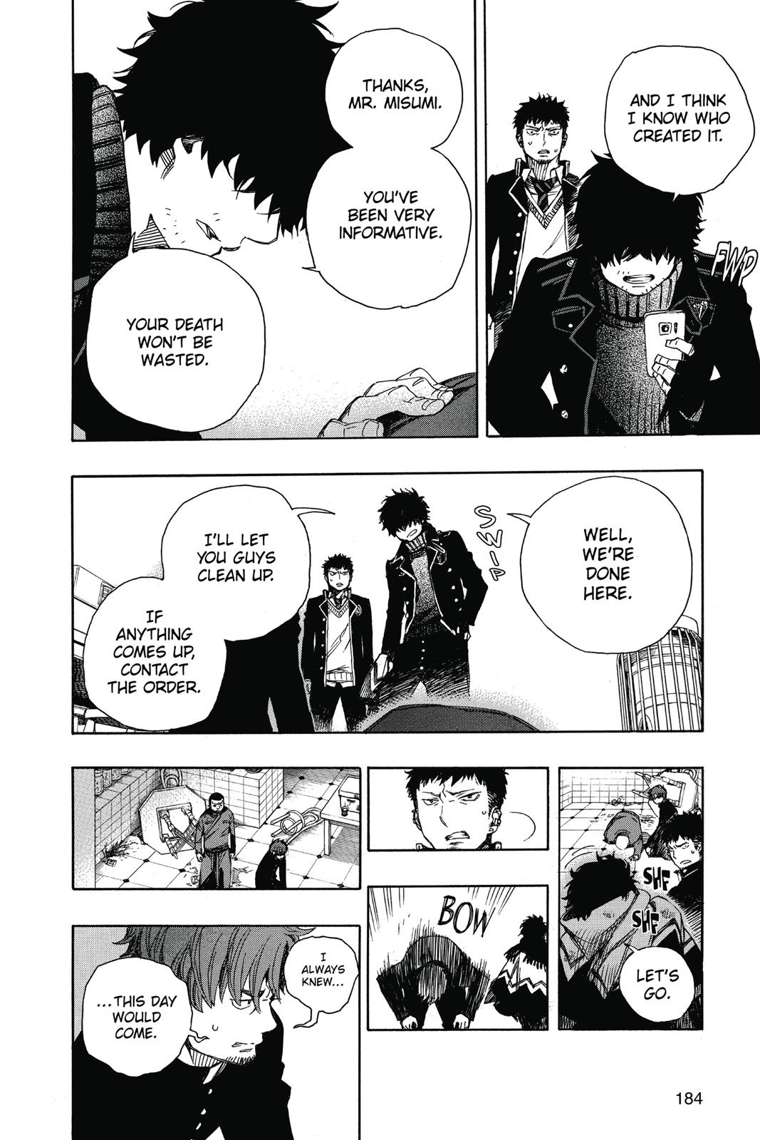 Blue Exorcist Chapter 83 - Page 34