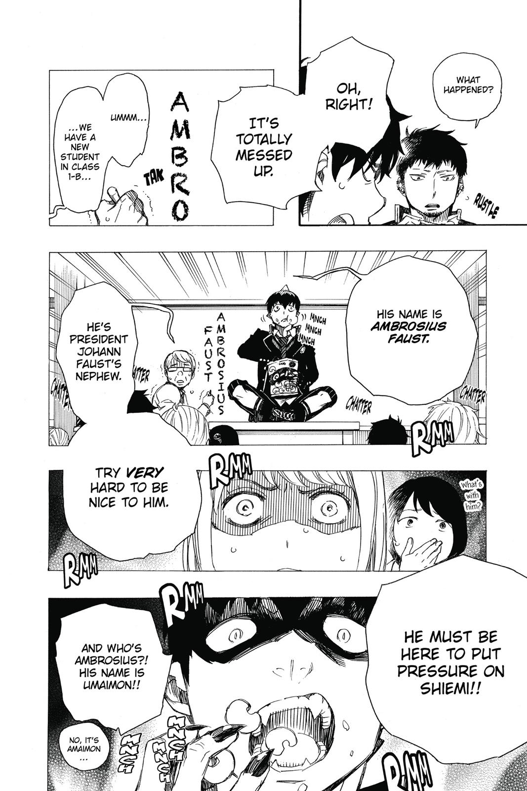 Blue Exorcist Chapter 84 - Page 10