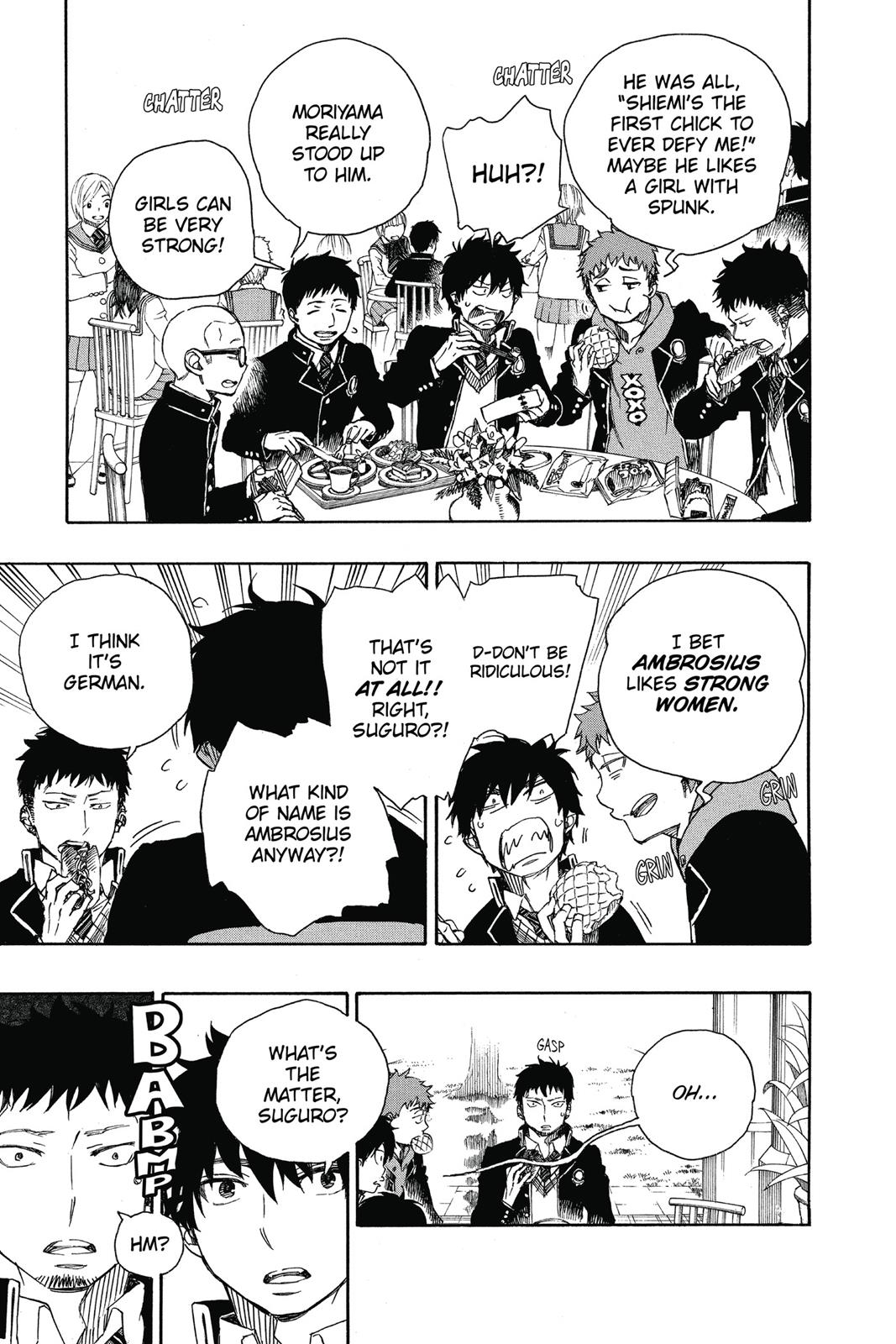 Blue Exorcist Chapter 84 - Page 11