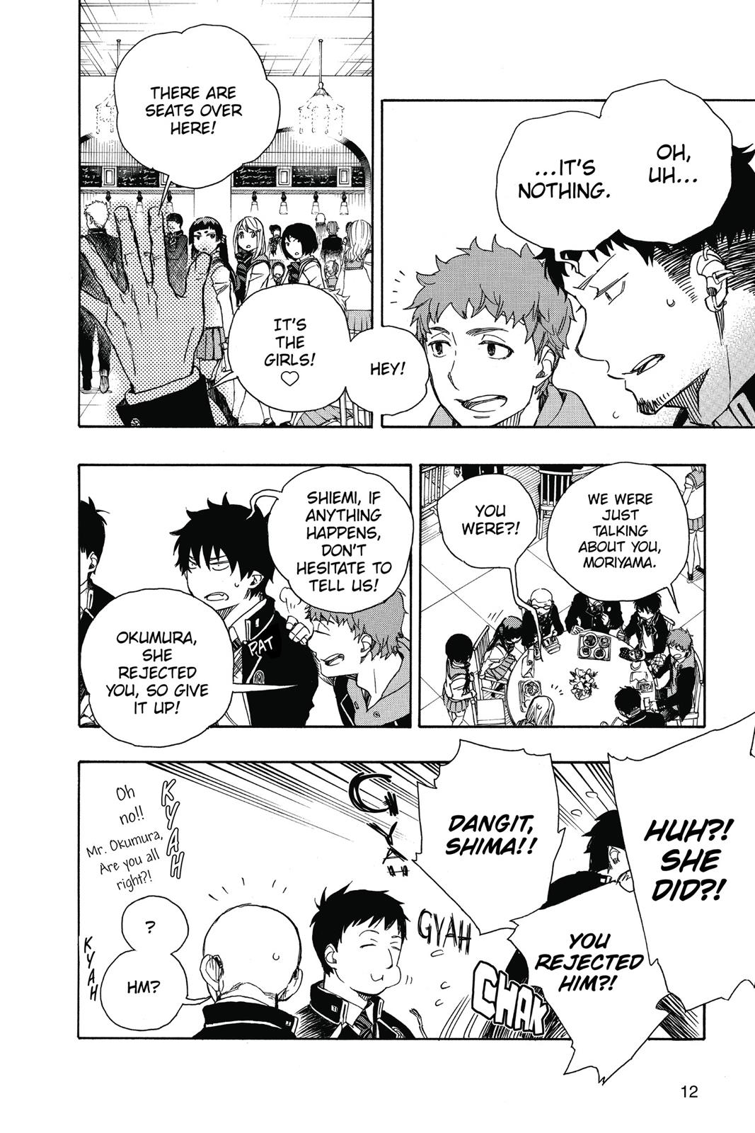 Blue Exorcist Chapter 84 - Page 12