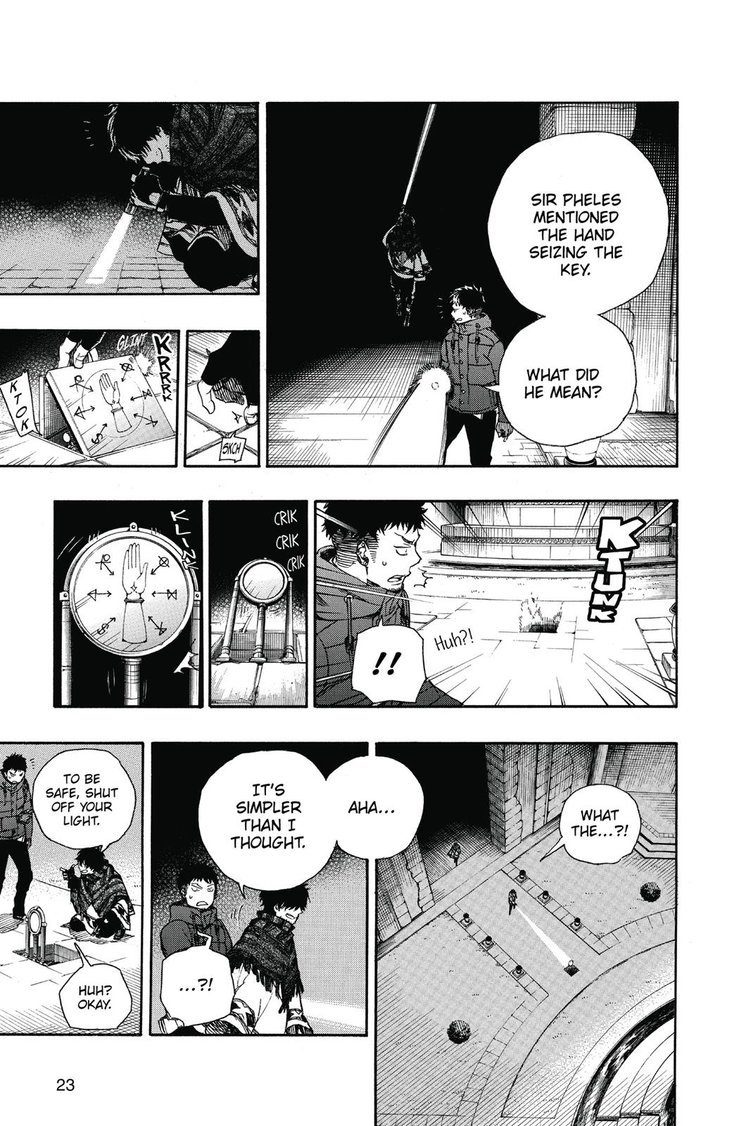 Blue Exorcist Chapter 84 - Page 23
