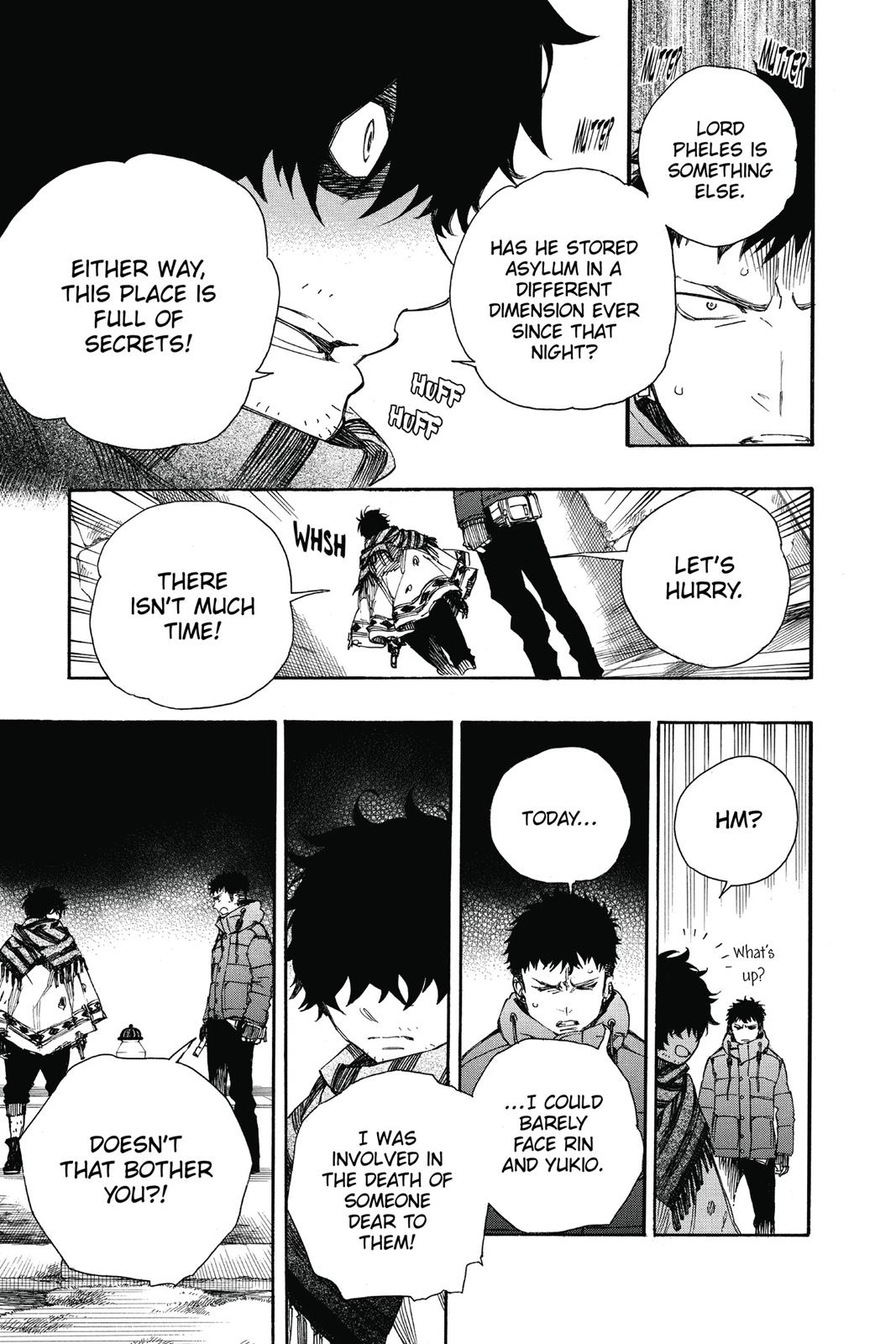 Blue Exorcist Chapter 84 - Page 35