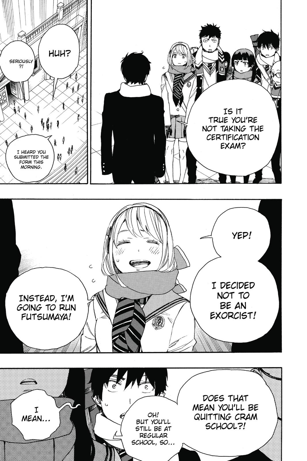 Blue Exorcist Chapter 87 - Page 30