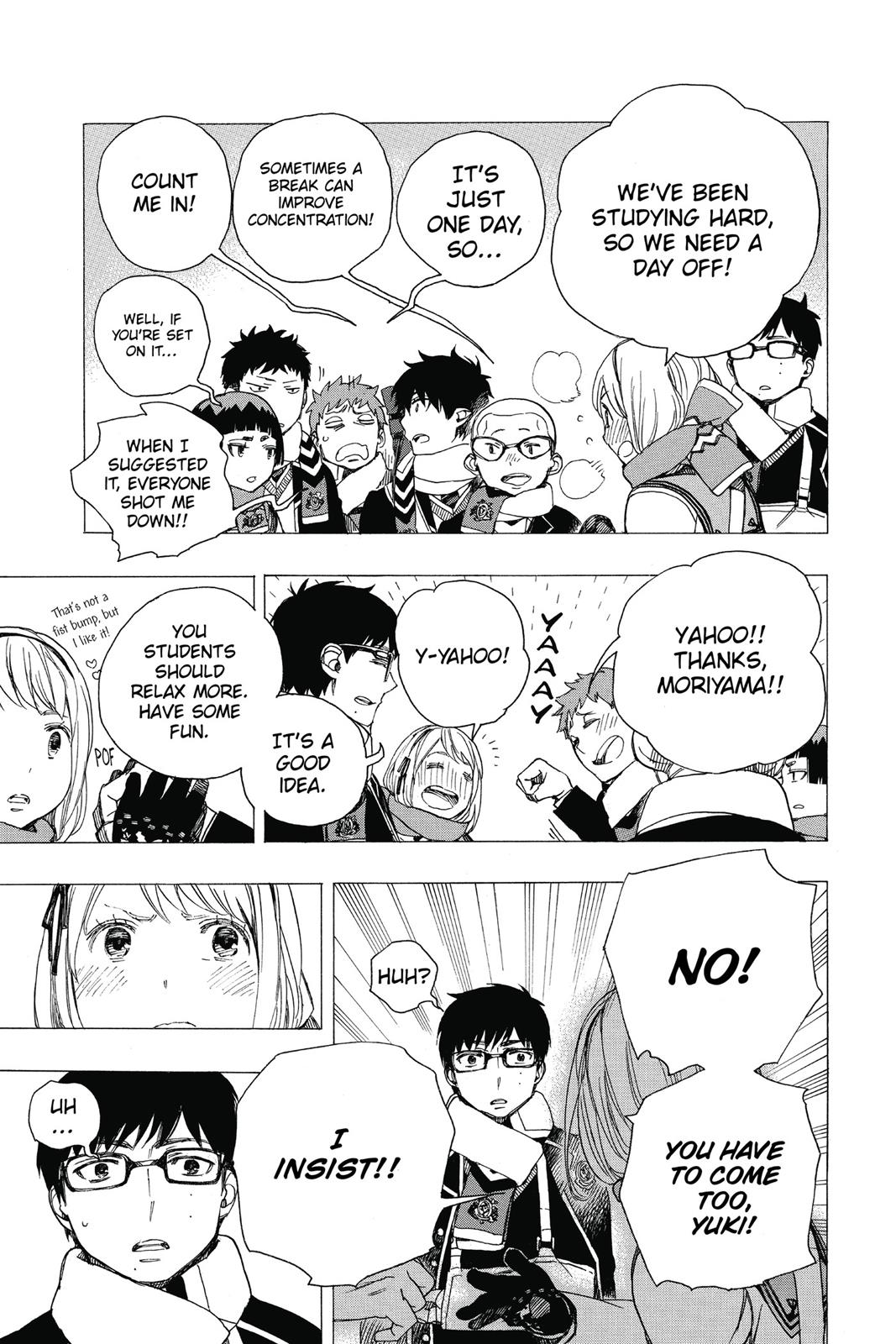 Blue Exorcist Chapter 88 - Page 3