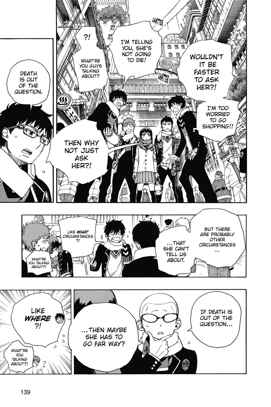 Blue Exorcist Chapter 88 - Page 9