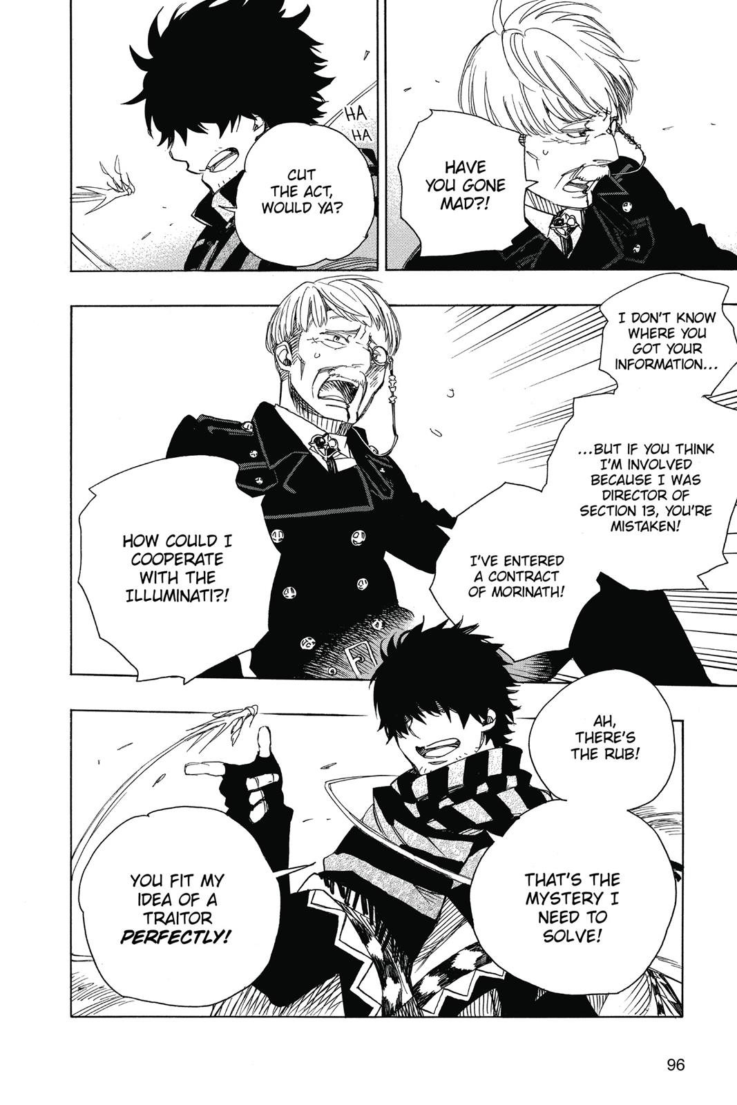 Blue Exorcist Chapter 91 - Page 14