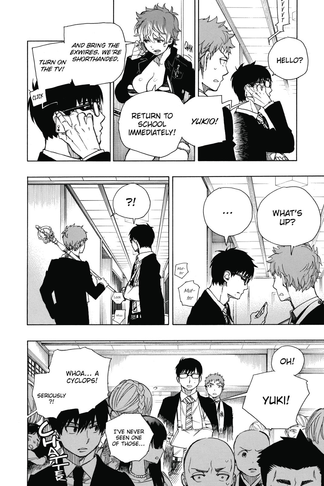 Blue Exorcist Chapter 91 - Page 34