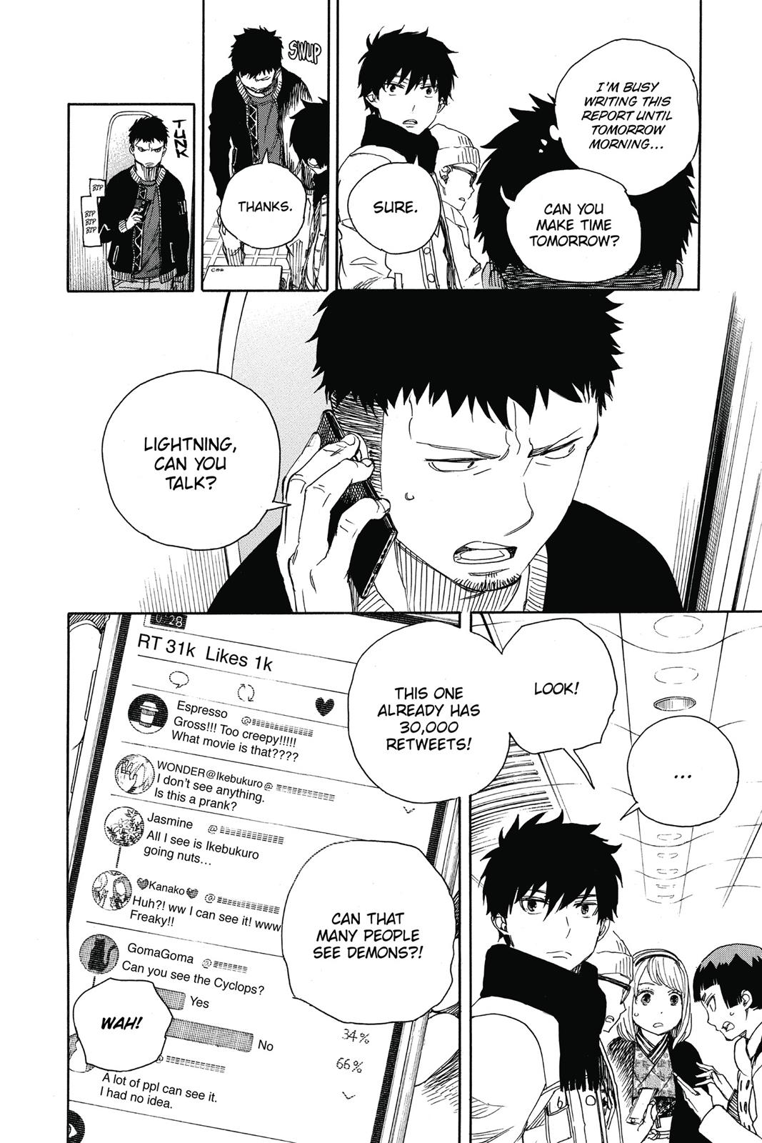 Blue Exorcist Chapter 92 - Page 6
