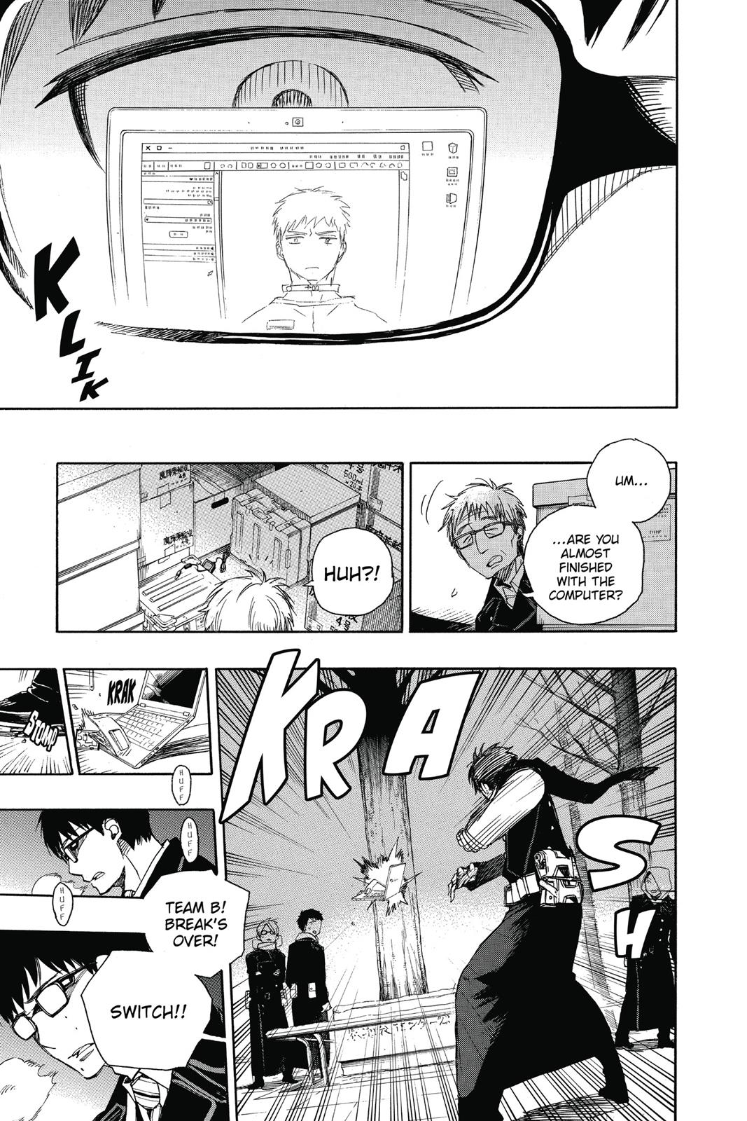 Blue Exorcist Chapter 93 - Page 3