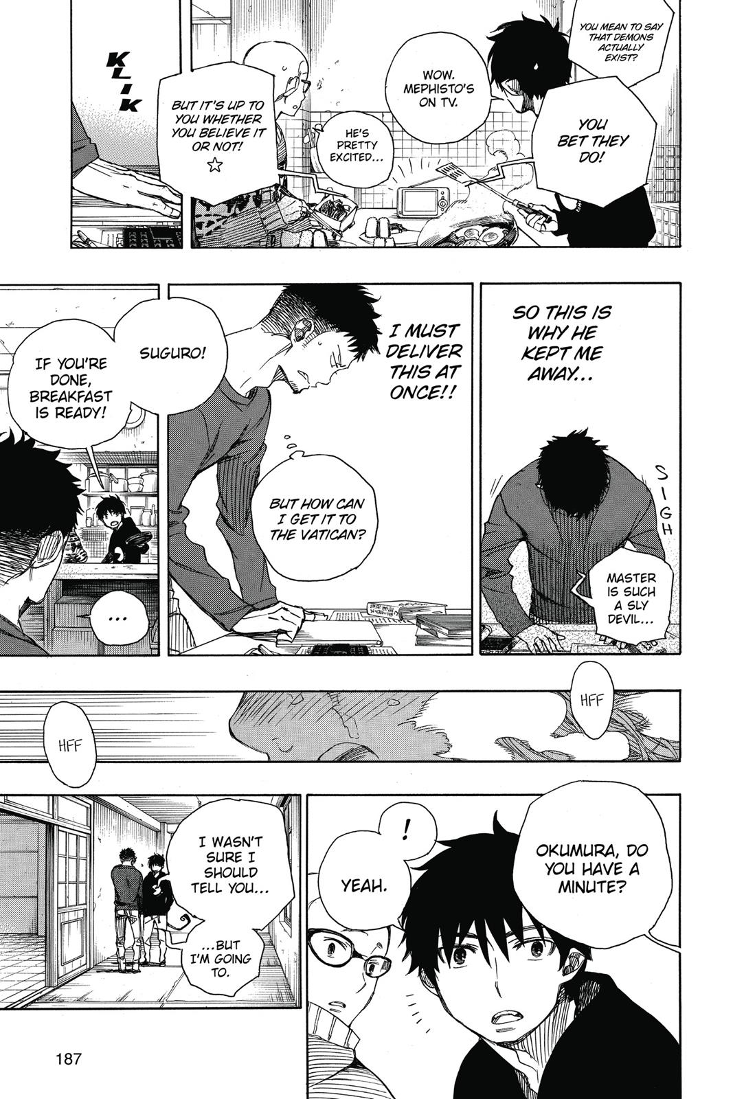 Blue Exorcist Chapter 93 - Page 32