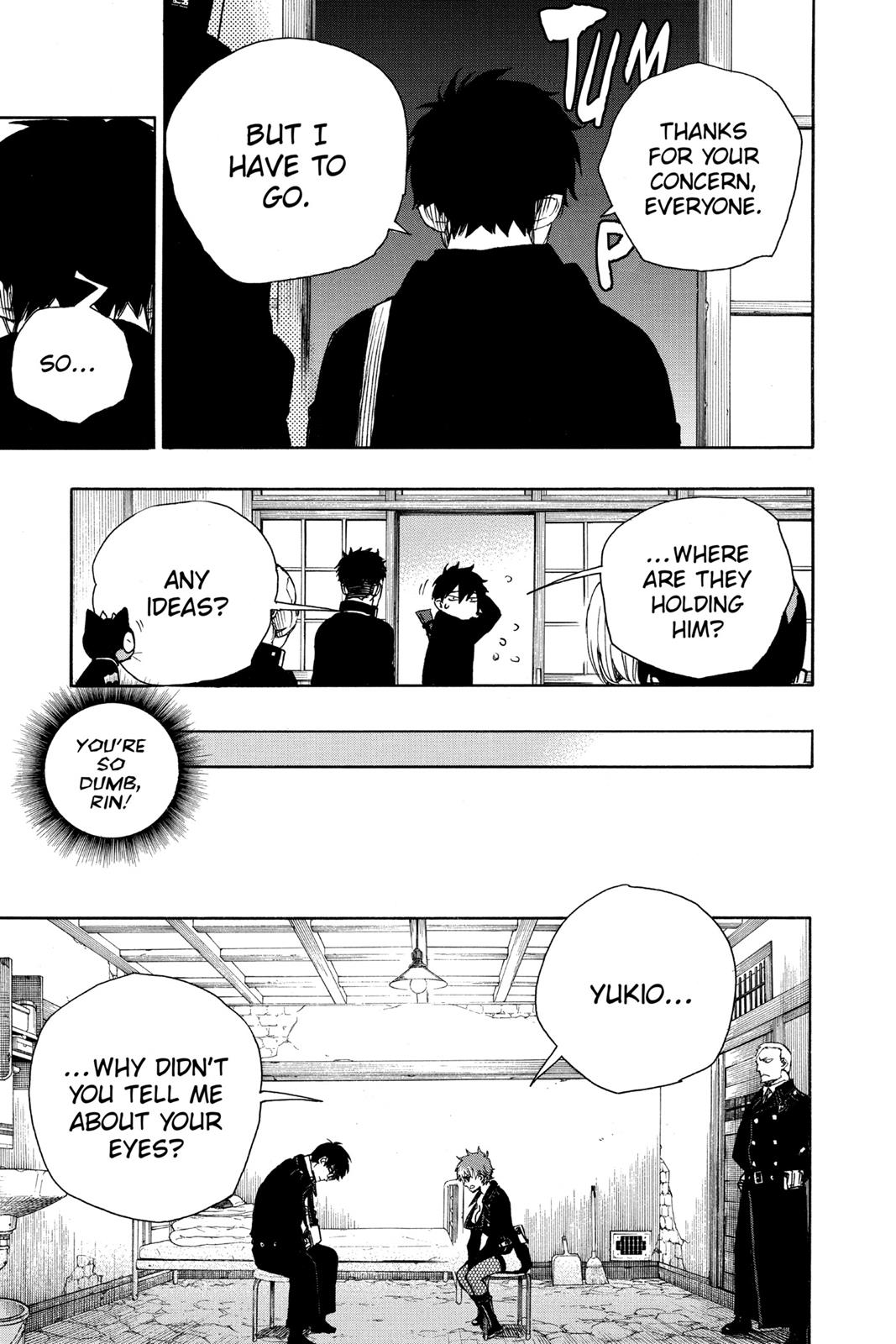 Blue Exorcist Chapter 95 - Page 28