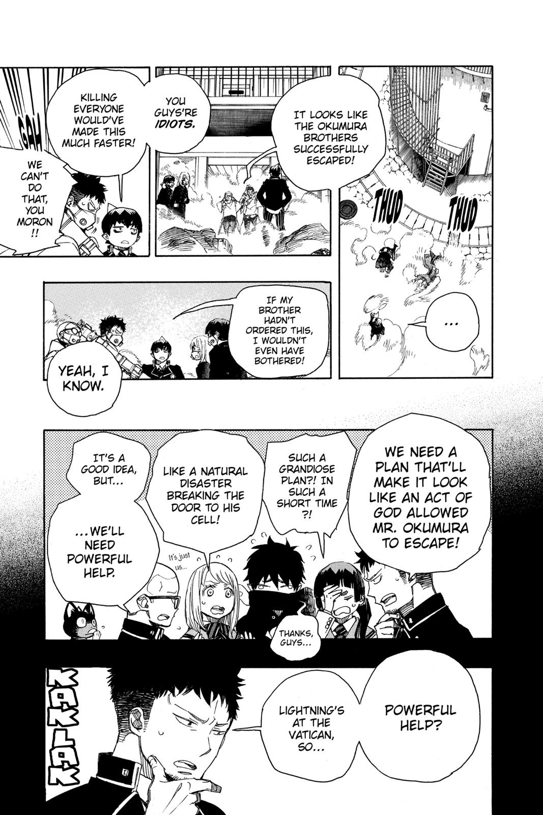 Blue Exorcist Chapter 96 - Page 9