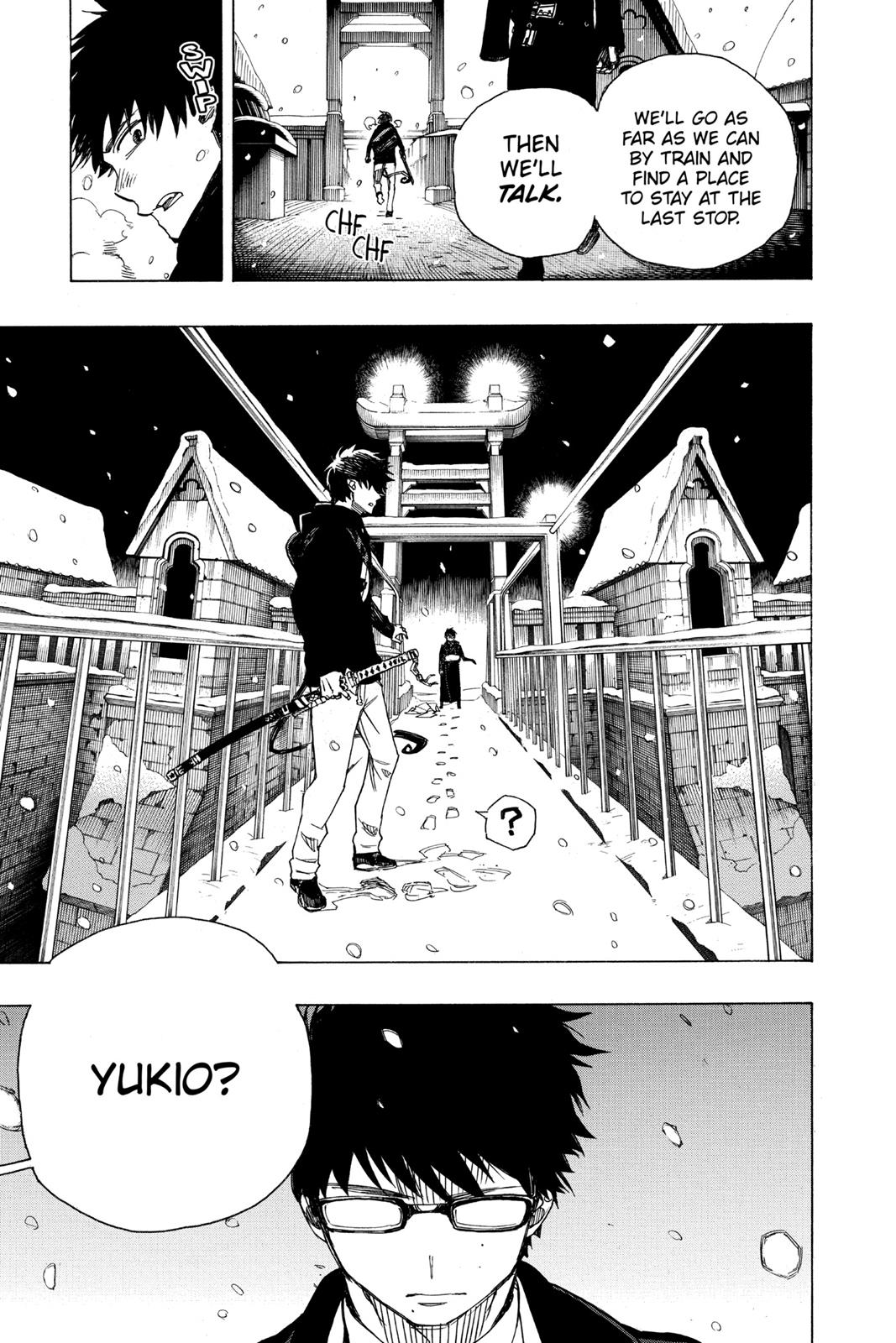 Blue Exorcist Chapter 96 - Page 13