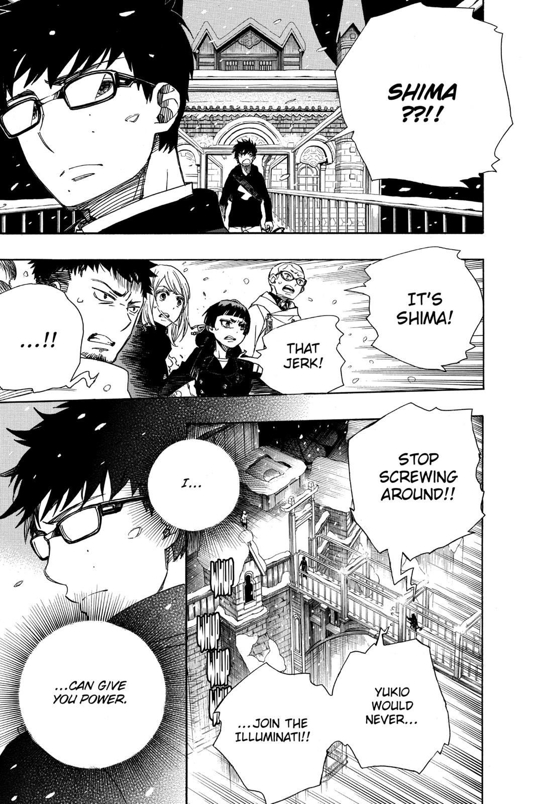 Blue Exorcist Chapter 96 - Page 19