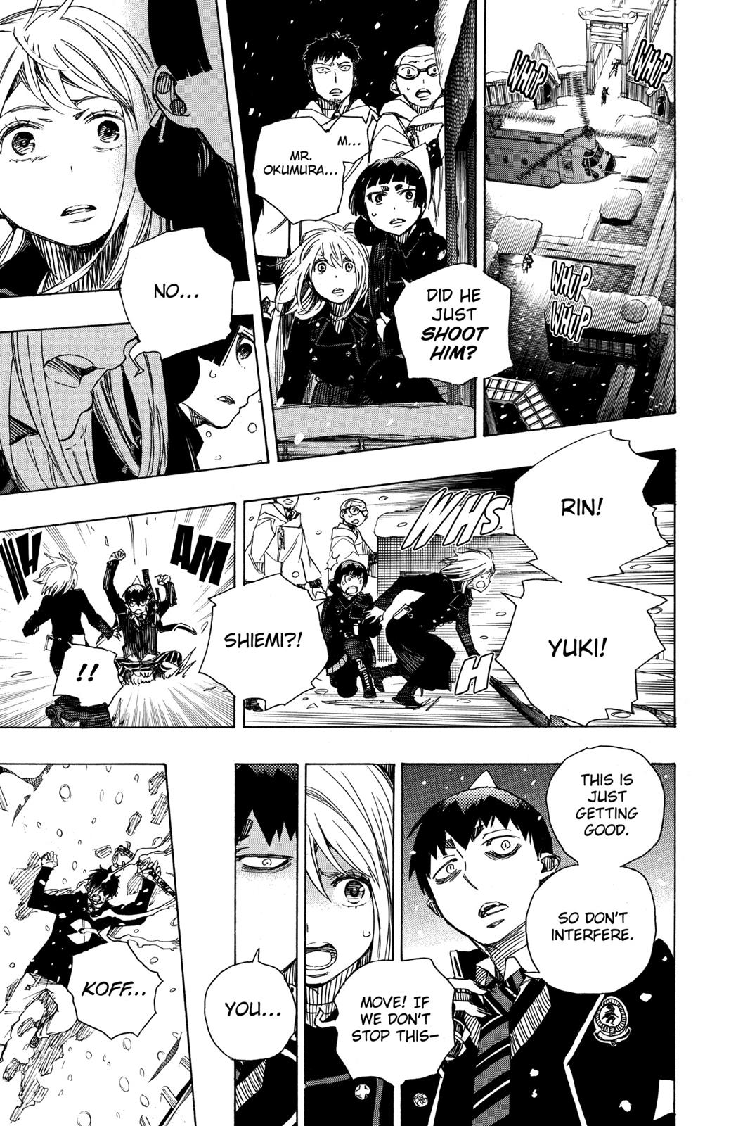Blue Exorcist Chapter 96 - Page 33