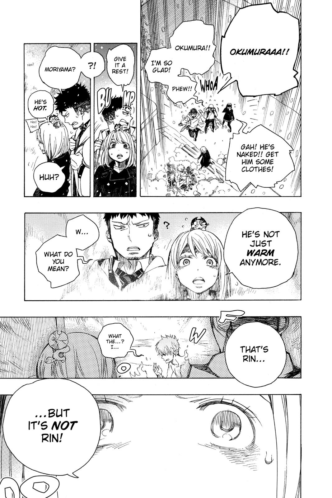 Blue Exorcist Chapter 98 - Page 9