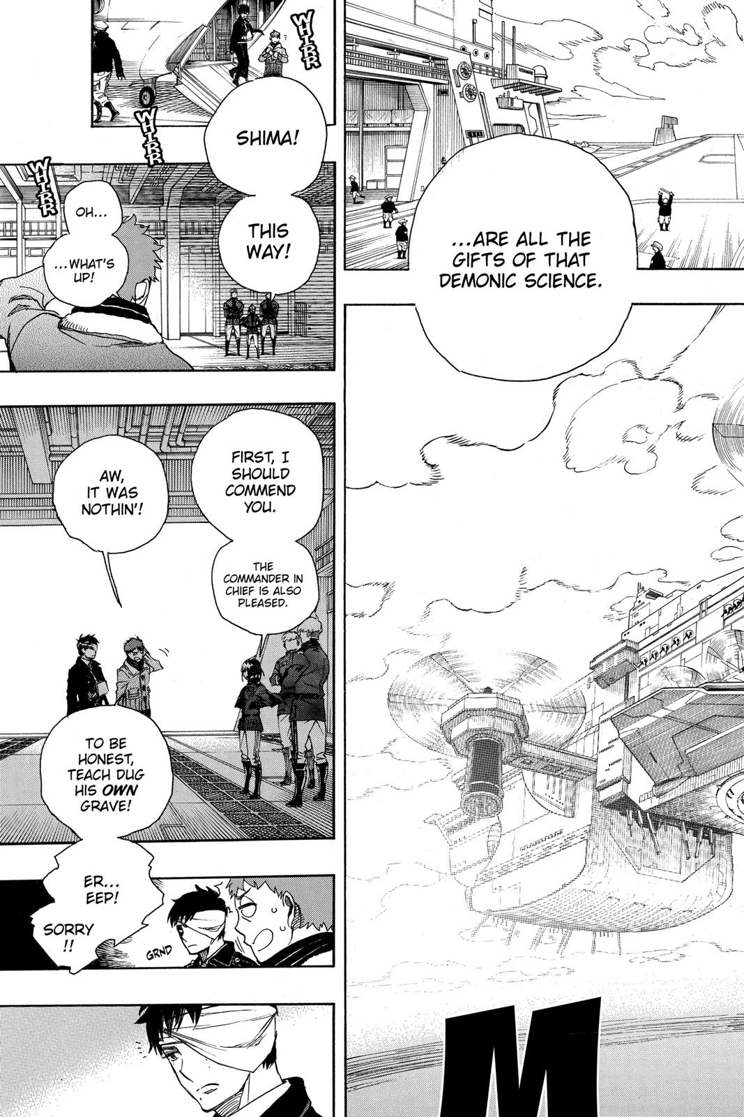 Blue Exorcist Chapter 98 - Page 38
