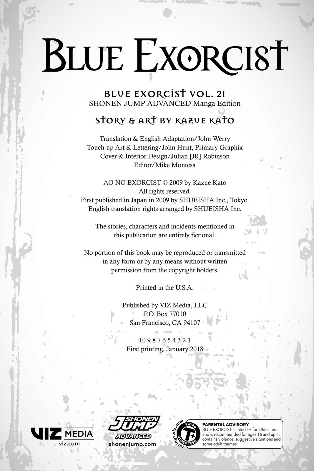 Blue Exorcist Chapter 98 - Page 56
